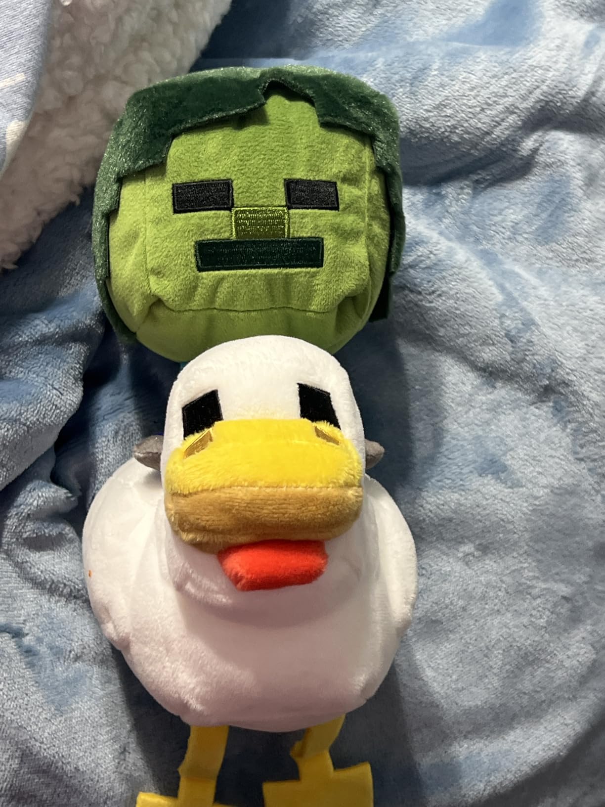 Mattel Minecraft Plush Zombie Chicken Jockey Toy, 8-inch Soft Doll customer photo 1