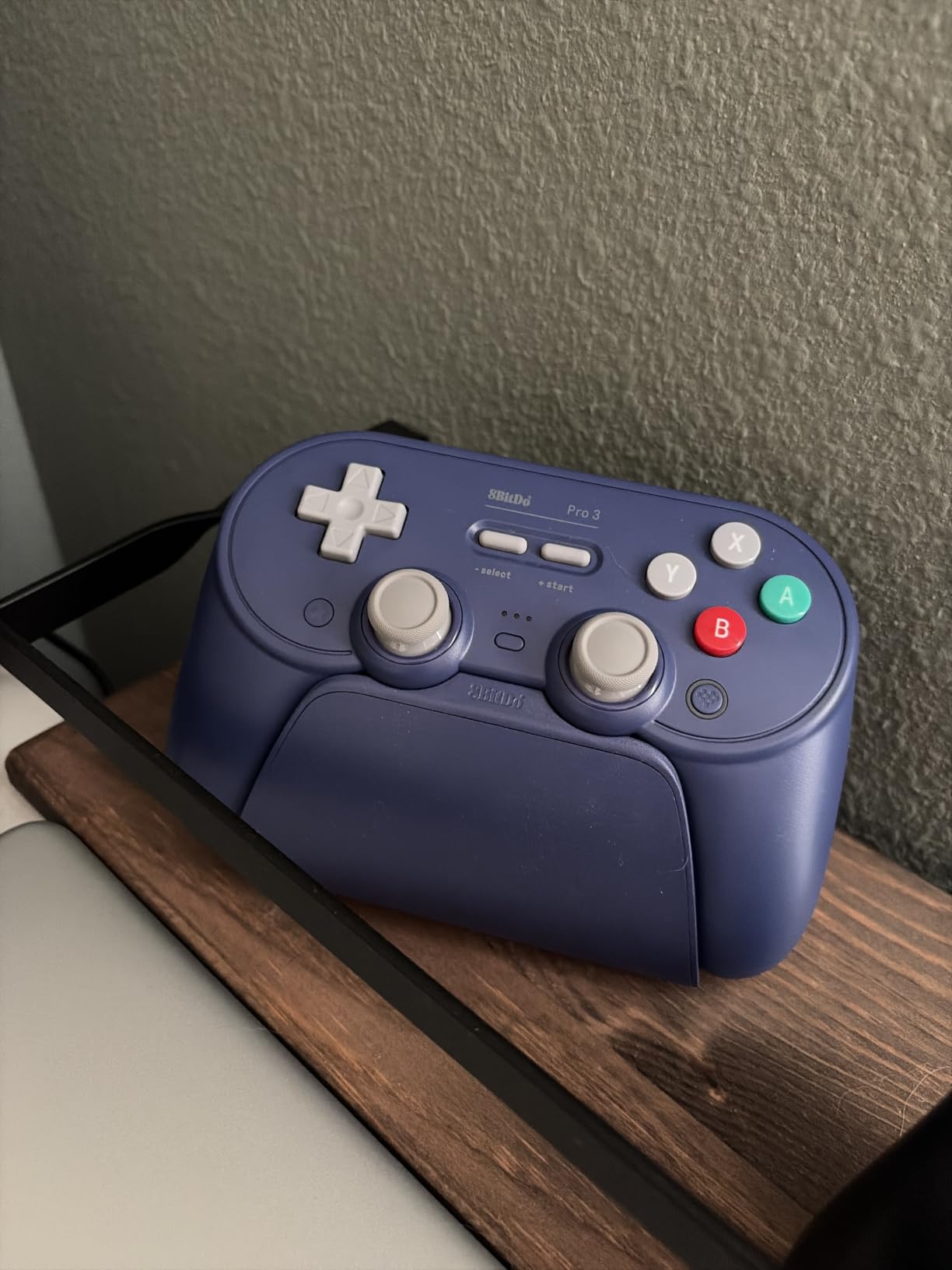 8BitDo Pro 3 Bluetooth Controller for Switch/Switch 2 - TMR Joysticks, Swappable ABXY Buttons, Pro Back Buttons, Charging Dock, Hall Effect Triggers, for Windows, Apple, SteamOS, Android - Purple customer photo 2