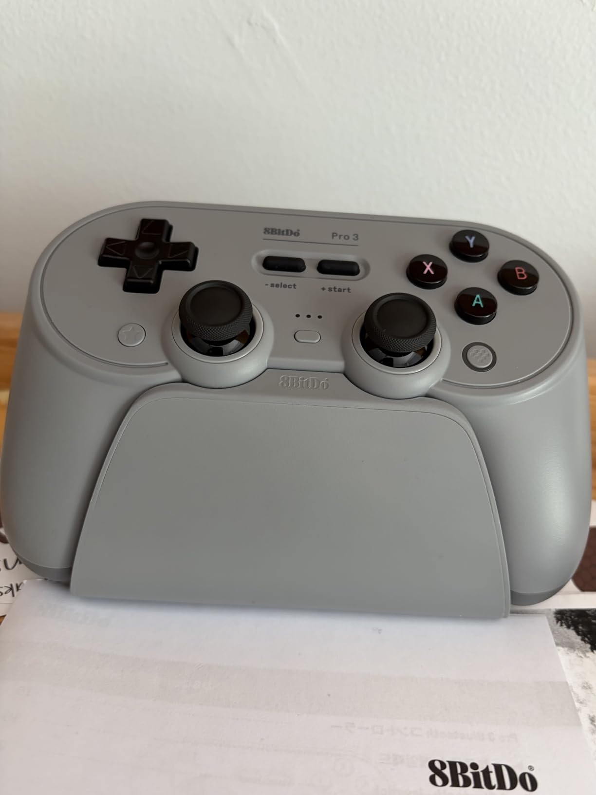 8BitDo Pro 3 Bluetooth Controller for Switch/Switch 2 - TMR Joysticks, Swappable ABXY Buttons, Pro Back Buttons, Charging Dock, Hall Effect Triggers, for Windows, Apple, SteamOS, Android - G Classic customer photo 2
