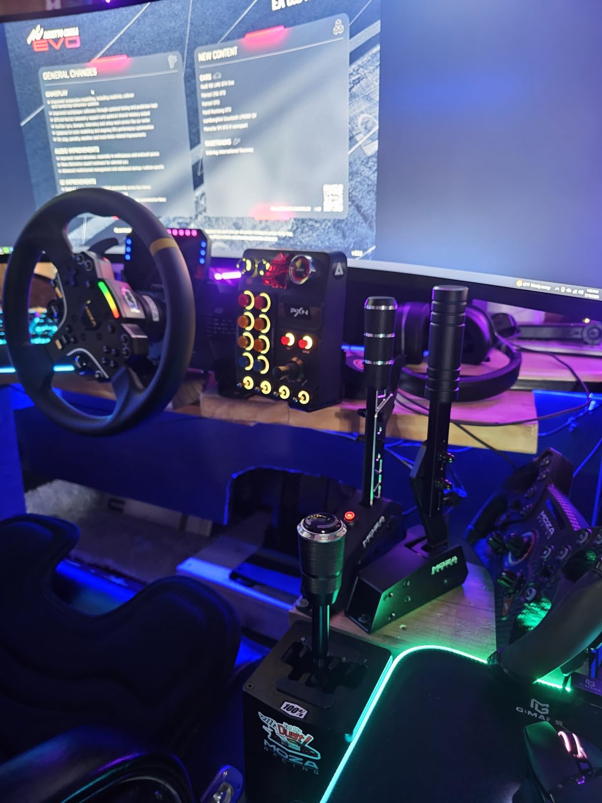 MOZA Racing HGP Shifter with Intelligent Downshift System, H Pattern with Locked R and 7th Gear Racing Simulator Meeting Multiple Simulation Scenarios customer photo 1