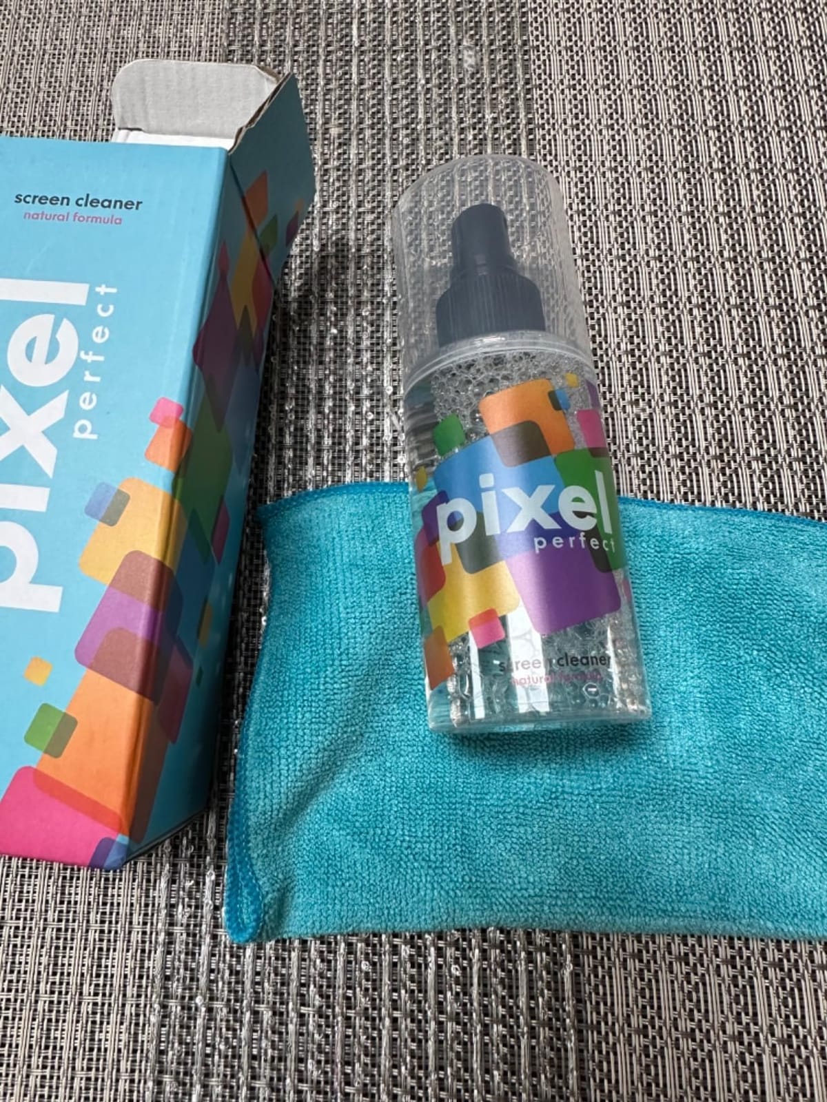 Pixel Perfect | 10oz | Screen Cleaner Kit, for TV, Laptops, Computers, Monitors, Phones, Tablets | 300ml Cleaning Kit, Premium Natural Spray customer photo 1