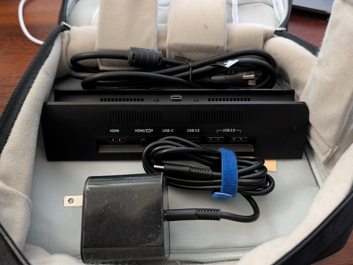 TV Dock Station for Switch 2, Replacement for Official Switch 2 Dock, Switch 2 Docking Station Supports 4K@120Hz HD Output with 20V/3A Power Adapter and Cable customer photo 1