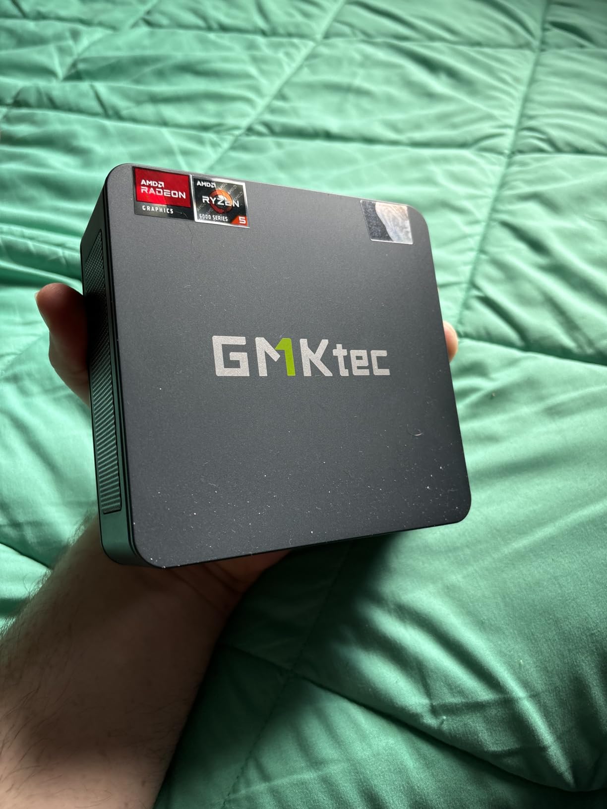 GMKtec M6 Ultra Gaming Mini PC Ryzen 7640HS (Upgraded 6800H) | 16GB DDR5 512GB SSD Desktop Computers Office Home Dual NIC LAN 2.5G WiFi 6E BT5.2, USB4 Triple 4K Display customer photo 1