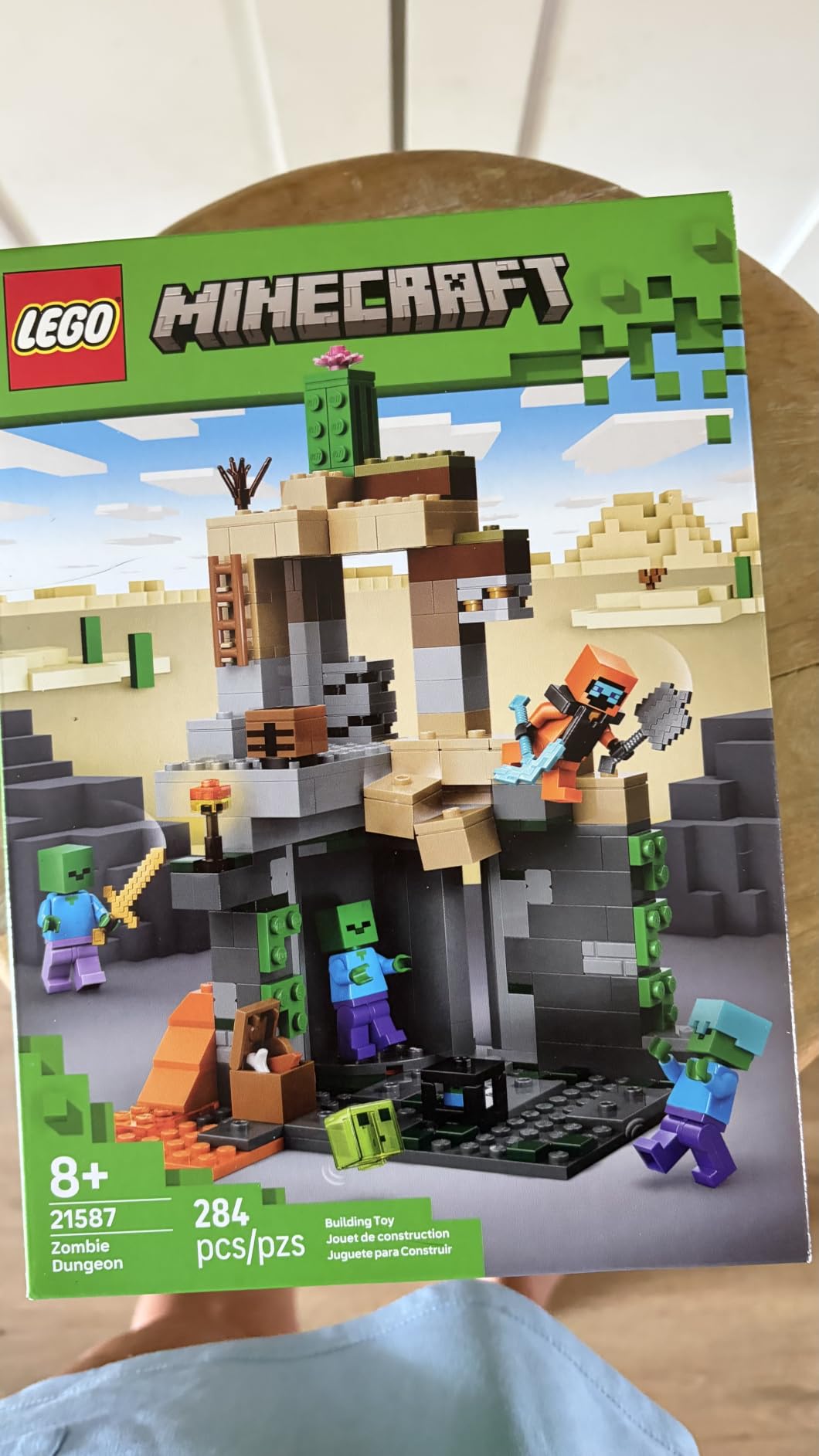 LEGO Minecraft Zombie Dungeon Building & Pretend Play Toy for Boys & Girls - Video Game Playset & Toy Figures for Kids, Ages 8+ - W/Wandering Wastelands Minifigure - Gift Idea for Birthdays - 21587 customer photo 2