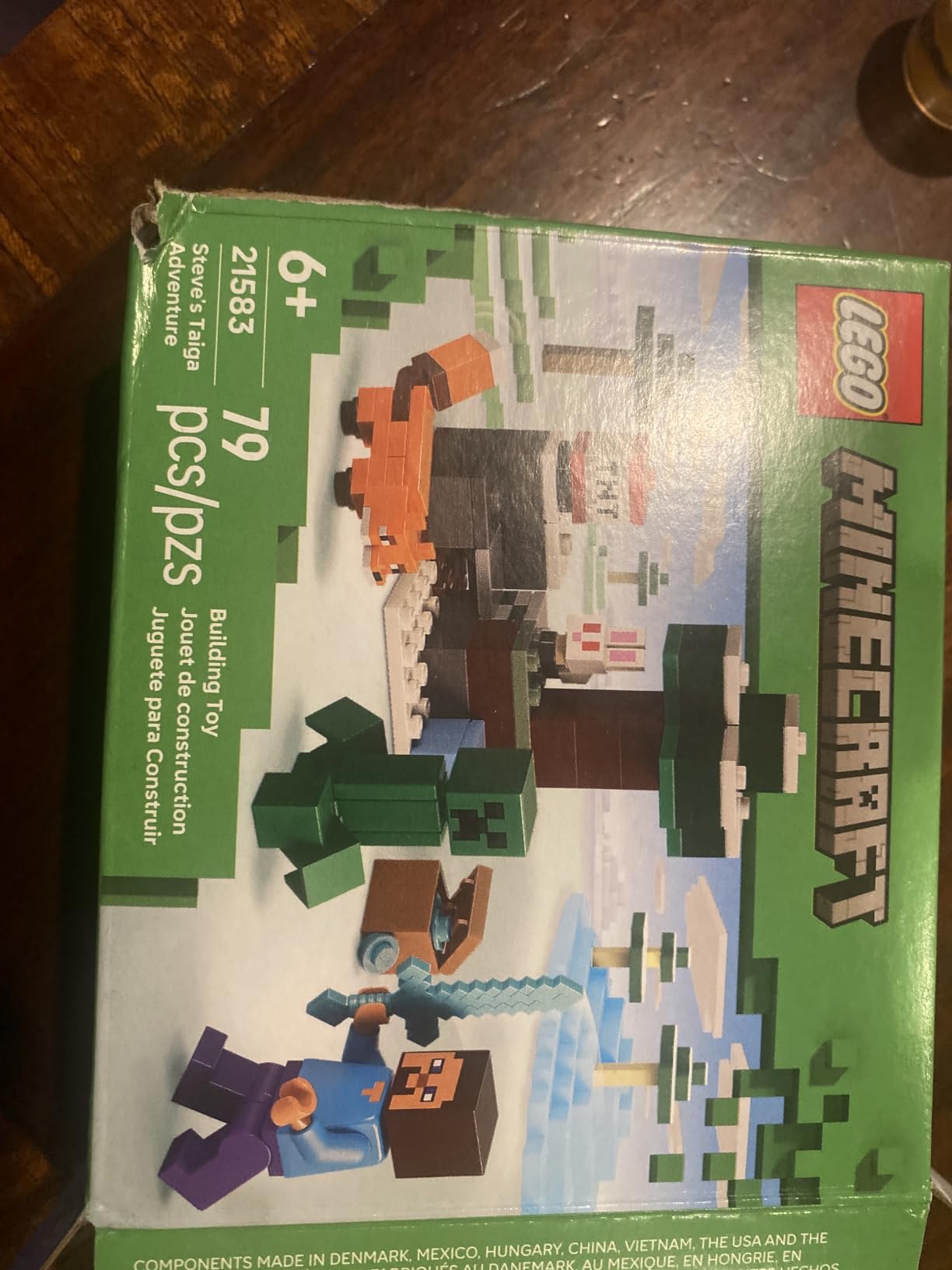 LEGO Minecraft Steve's Taiga Adventure Building Toy (21583) customer photo 1