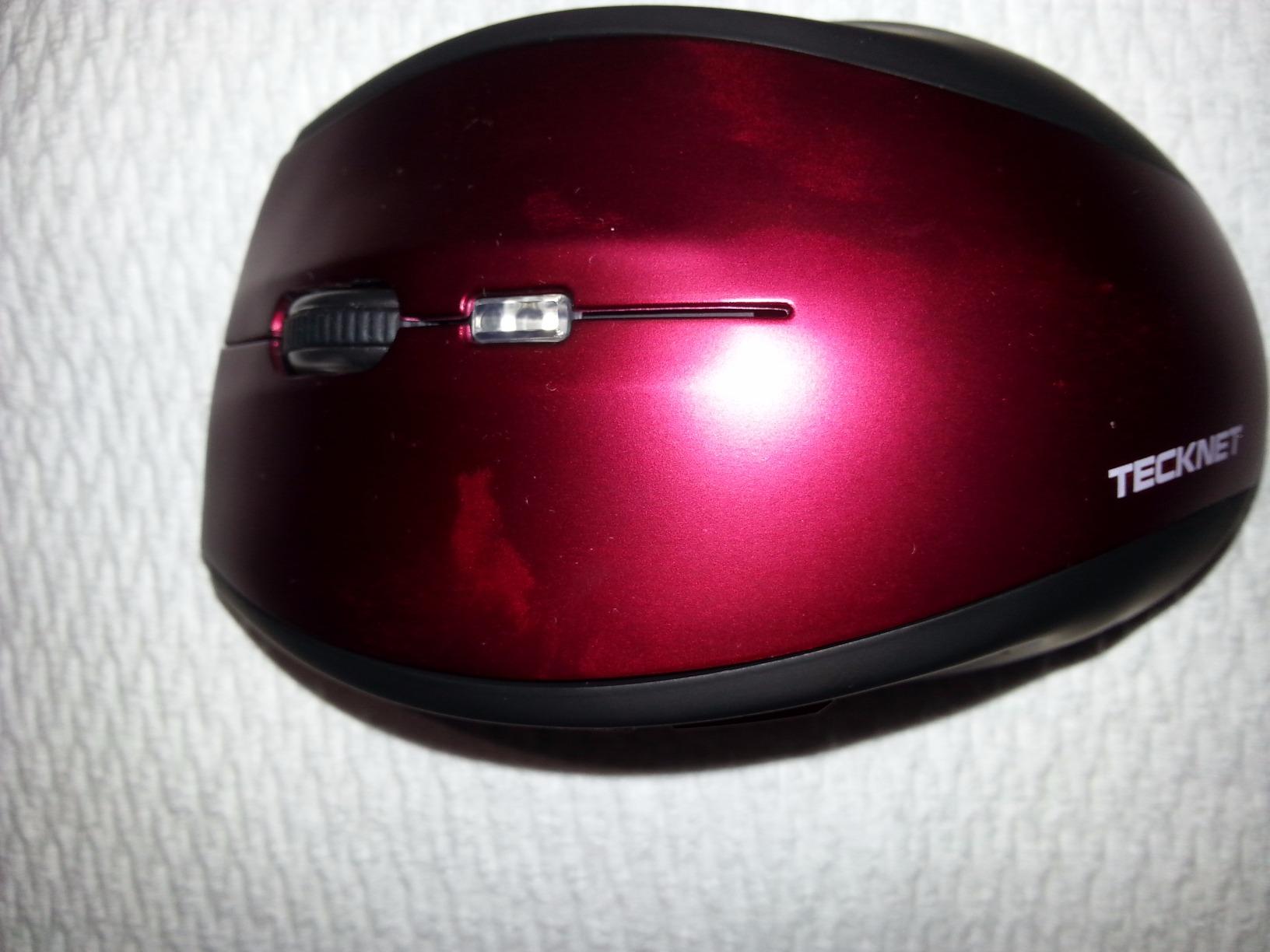 TECKNET Wireless Trackball Mouse, Bluetooth Mouse with Ergonomic, Black customer photo 1