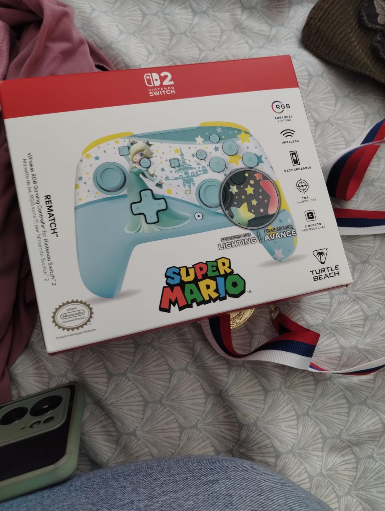 Turtle Beach Rematch Wireless Gaming Controller Nintendo Switch 2, Lite customer photo 2