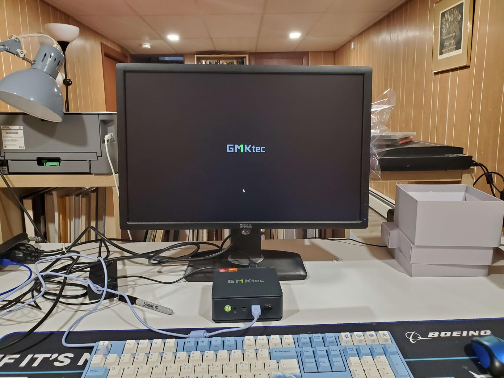 GMKtec Gaming PC Mini Computer, M7 Ultra Ryzen 7 PRO 6850U 32GB DDR5 RAM + 512GB Hard Drive PCle SSD Oculink Dual NIC LAN 2.5G Desktop, Dual USB4, HDMI 2.1, USB-C customer photo 1