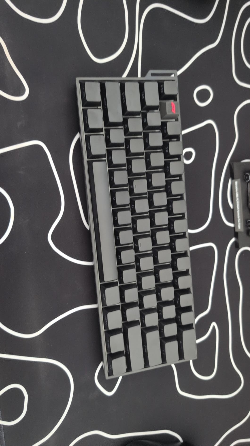Aula MINI60 HE PRO Wireless Gaming Keyboard 60%, Hall Effect Rapid Trigger Magnetic Keyboard, 8000Hz Polling, Tri-Mode (BT5.0/2.4GHz/USB-C), RGB Hot Swappable Compact Mechanical Keyboard for Gamer (Black) customer photo 1