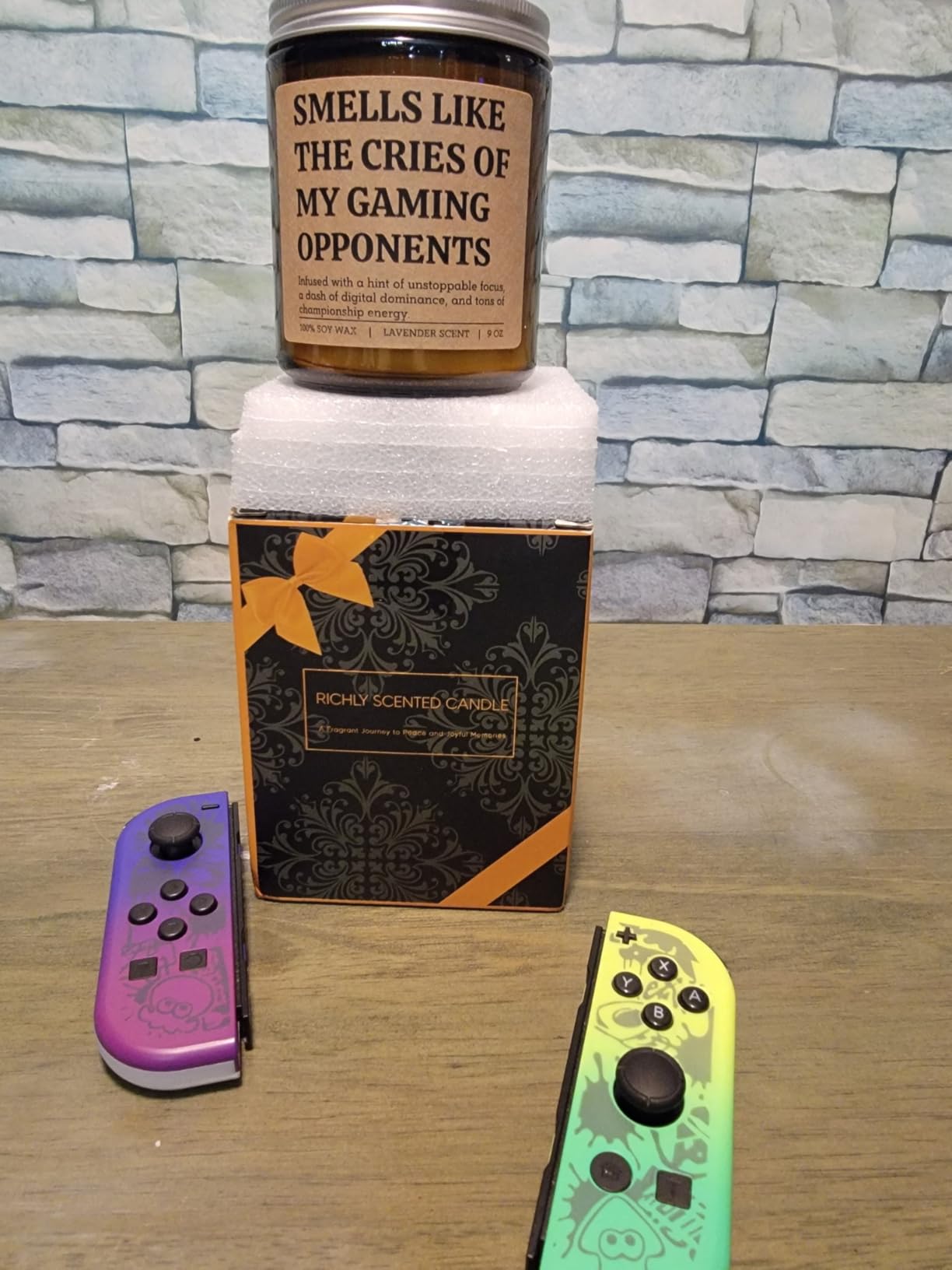 LEADO Video Game Candle - Gifts for Gamers Men, Gaming Gifts for Women, Boy | Gamer Gifts for Video Game Lover, Cool Christmas, Birthday Gifts customer photo 2