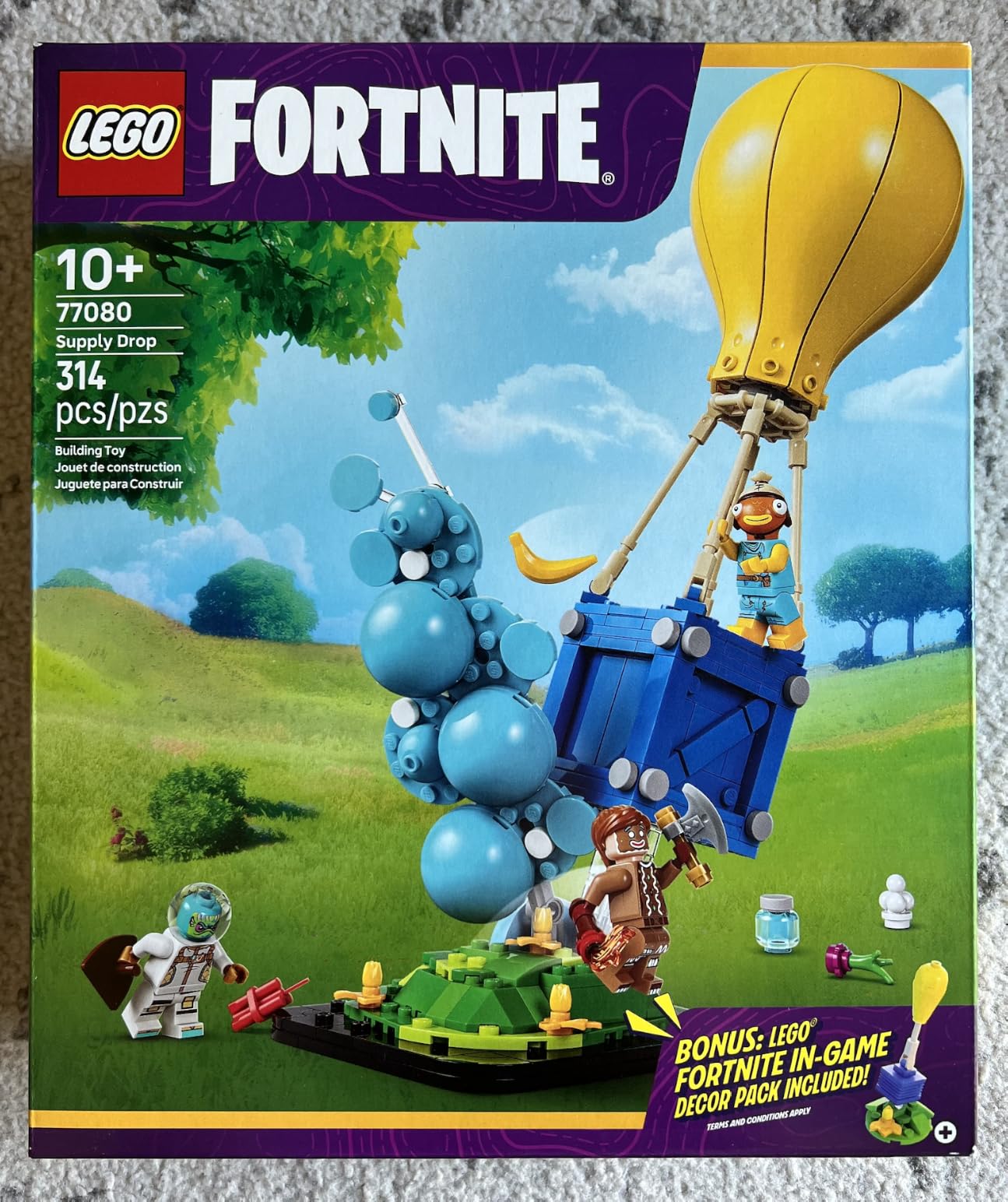 LEGO Fortnite Supply Drop 77080 | Building Toy, Boys & Girls, Ages 10+, Display Model for Fans, Kids Bedroom & Desk Decor, 314 pieces, Gift for Gamers customer photo 1