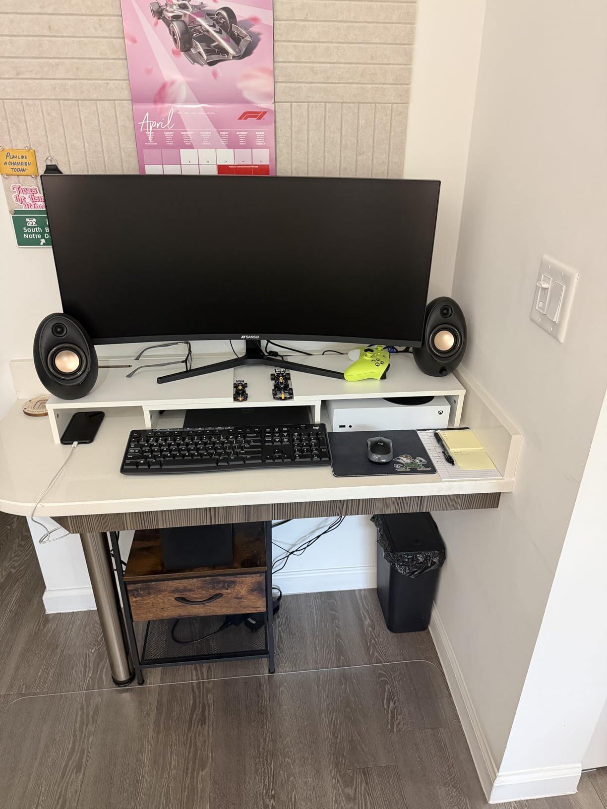 Bluedee Computer Speakers with Subwoofer, 2.1 PC Speakers with Deep Bass and 80W Peak Power, Adapter Powered, Bluetooth 5.4 & USB/USB-C/AUX-in, RGB Desktop Speakers for Computer, Laptop, Monitor customer photo 2