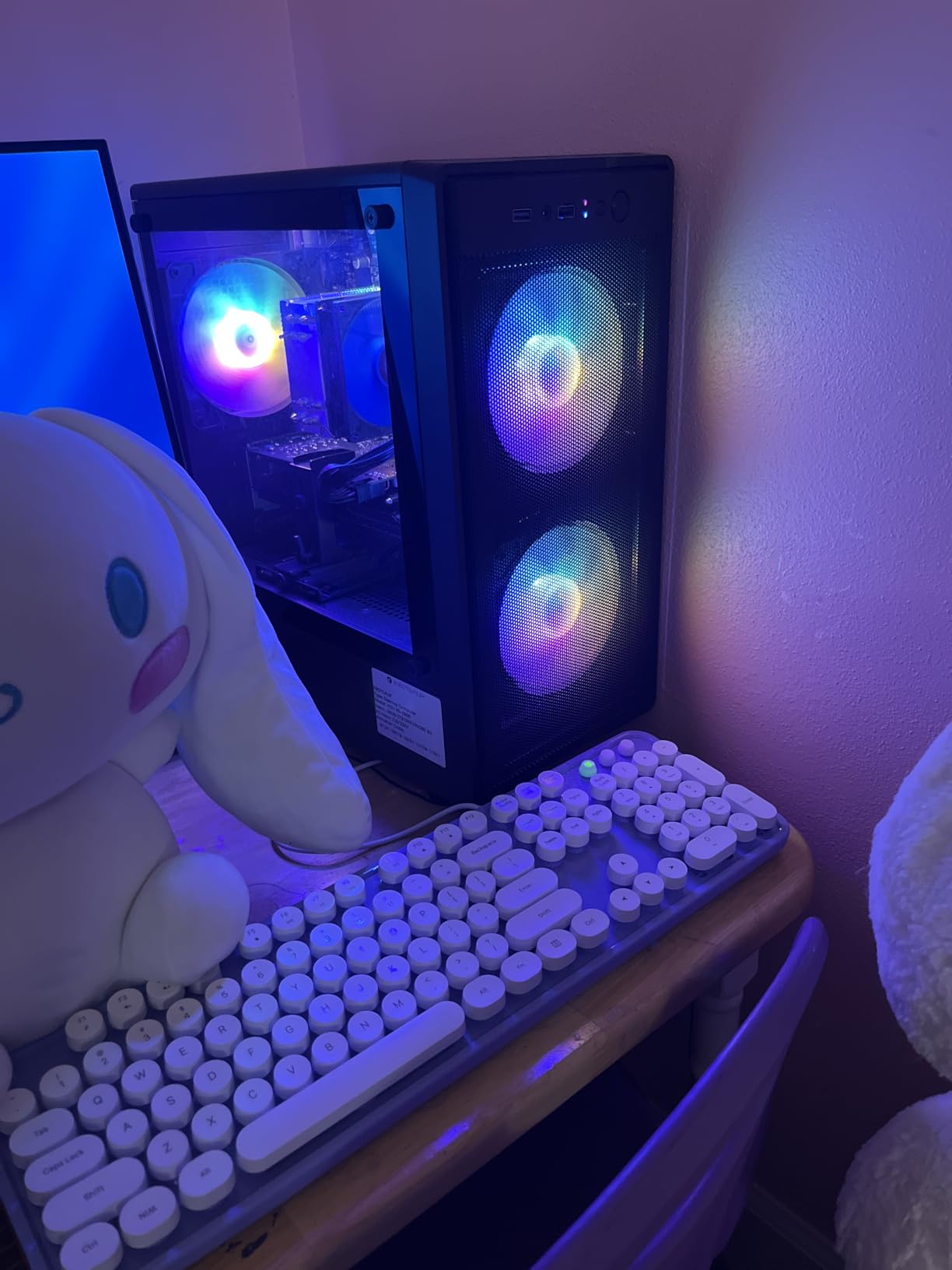 Gaming PC Computer Desktop, Intel Core I5, RX 560 4GB, 16G RAM, 512G SSD | Prebuilt Gaming Computer Tower with RGB Fan, WiFi 6, Windows 11 Home customer photo 1