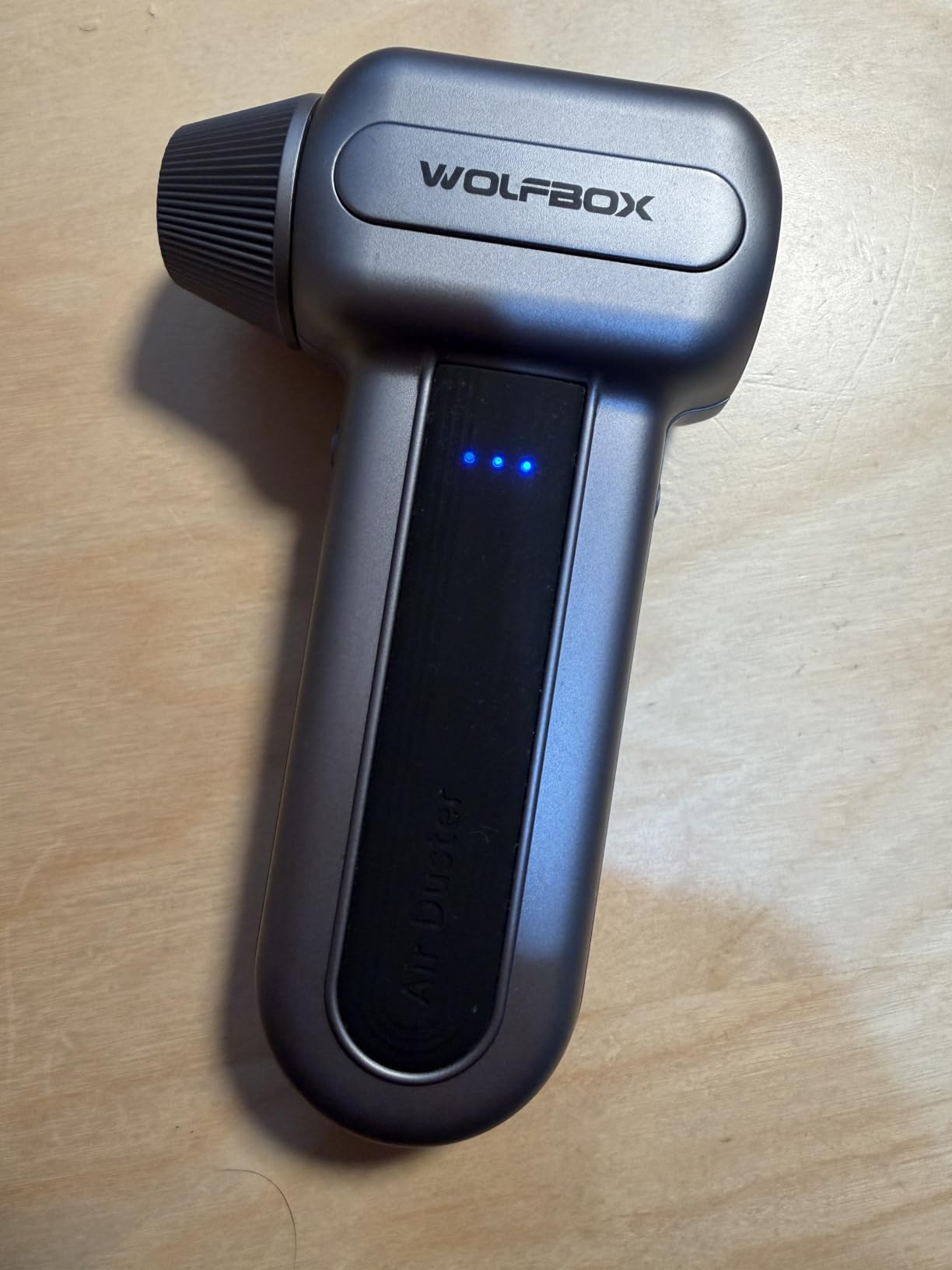 WOLFBOX MF60 Compressed Air Duster, 3-Speed Adjustable, Electric, Cordless, 110,000 RPM customer photo 2