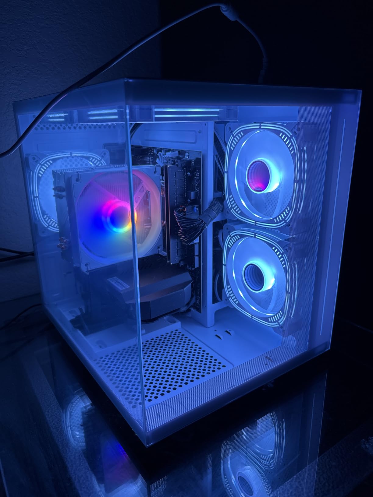 suevery Prebuilt Gaming PC, Core I9, RTX 5060TI 8G Desktop Computer | 14th Gen 14900HX (24Cores 32Threads Up to 5.8G), DDR5 16G RAM, NVMe 1TB SSD, Tower Bundle Home 4K customer photo 1