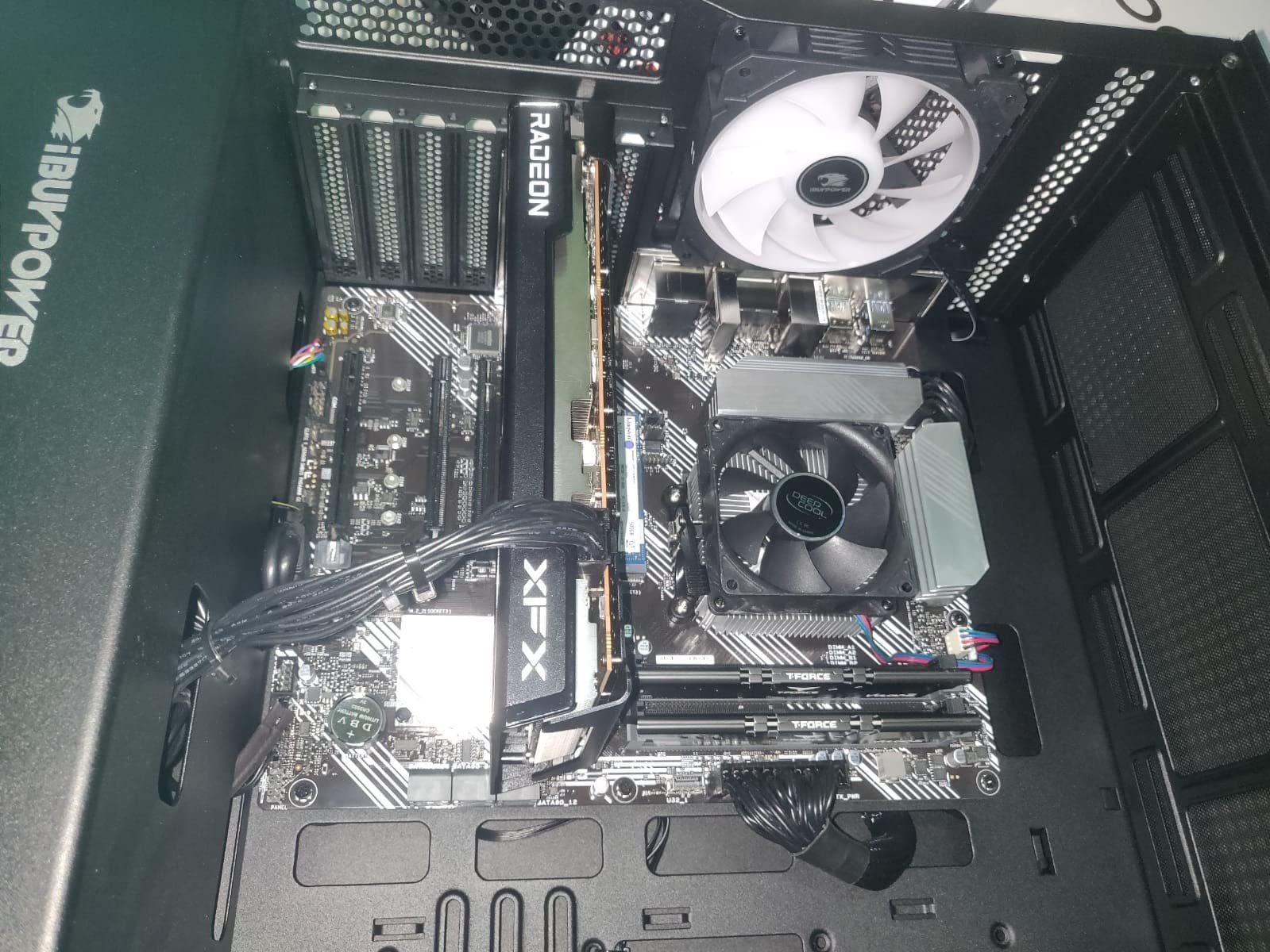 iBUYPOWER Element SE Gaming PC Desktop Computer AMD Ryzen 5 5500 CPU, AMD Radeon RX 6500XT 4GB, 16GB DDR4 Non-RGB 3200MHz RAM, 512GB NVMe SSD, Windows 11 Home, Gamer Keyboard and Mouse - ESA5R65XT04 customer photo 1