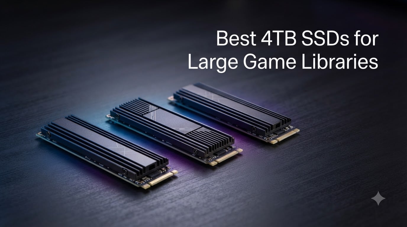 Best 4TB SSDs for Large Game Libraries