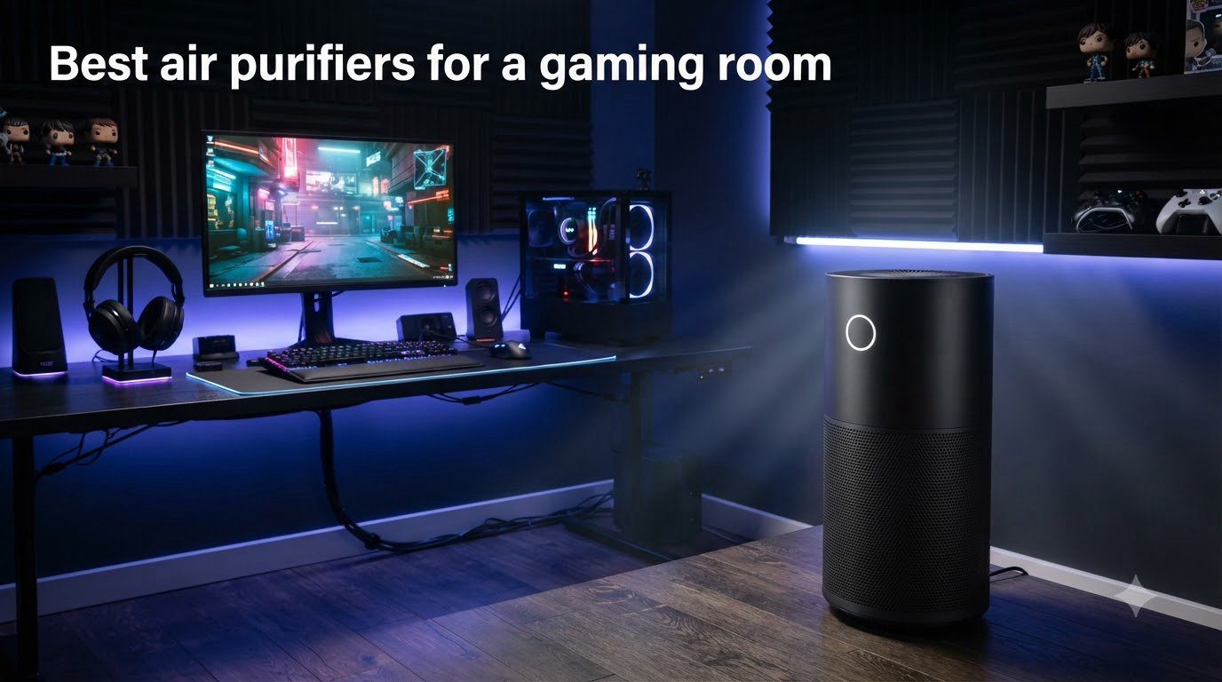 Best air purifiers for a gaming room