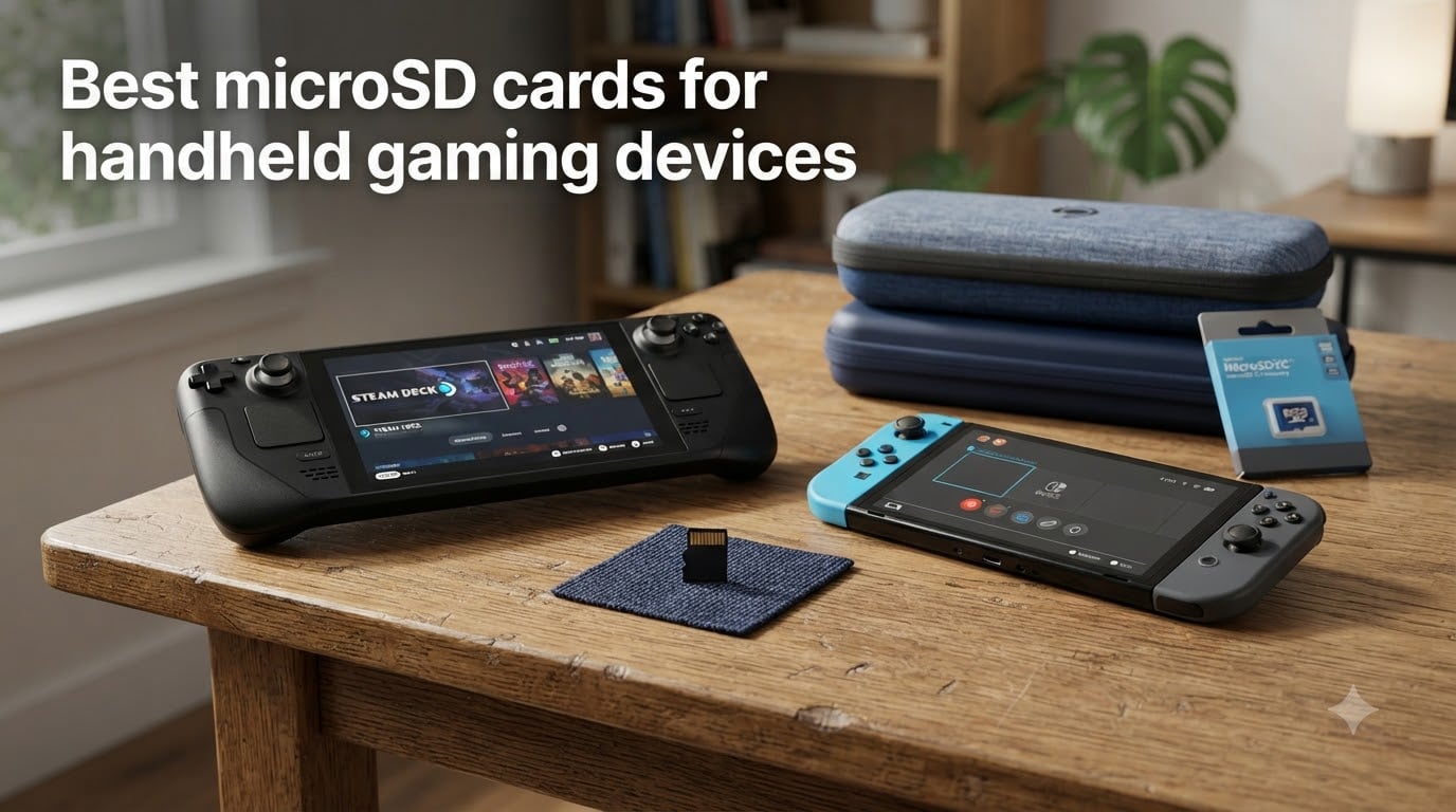 Best microSD cards for handheld gaming devices