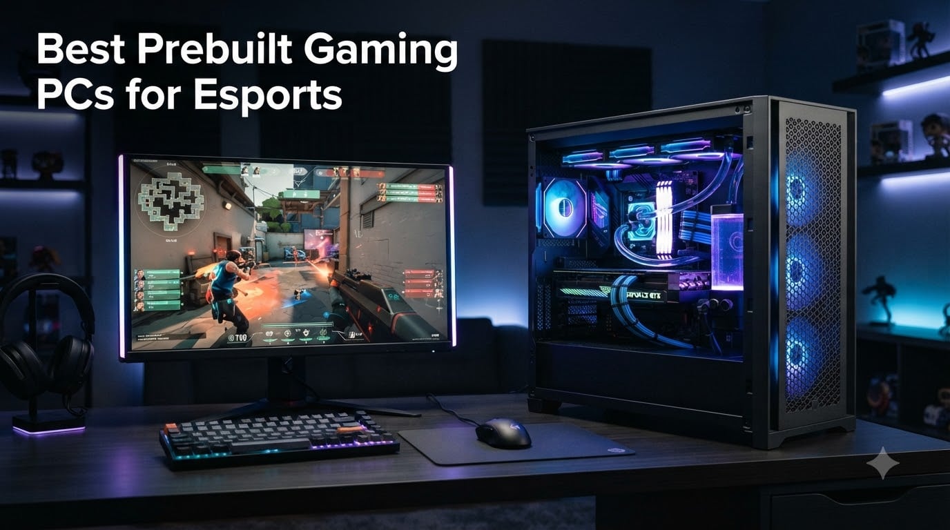 Best Prebuilt Gaming PCs for Esports