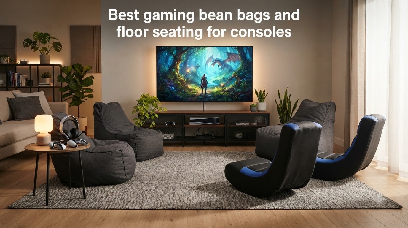 Best gaming bean bags and floor seating for consoles