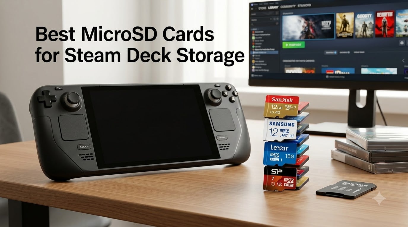 Best MicroSD Cards for Steam Deck Storage