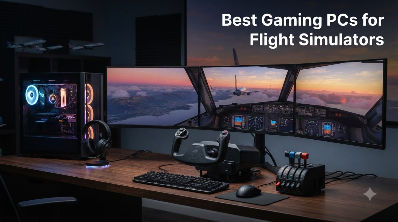 Best Gaming PCs for Flight Simulators
