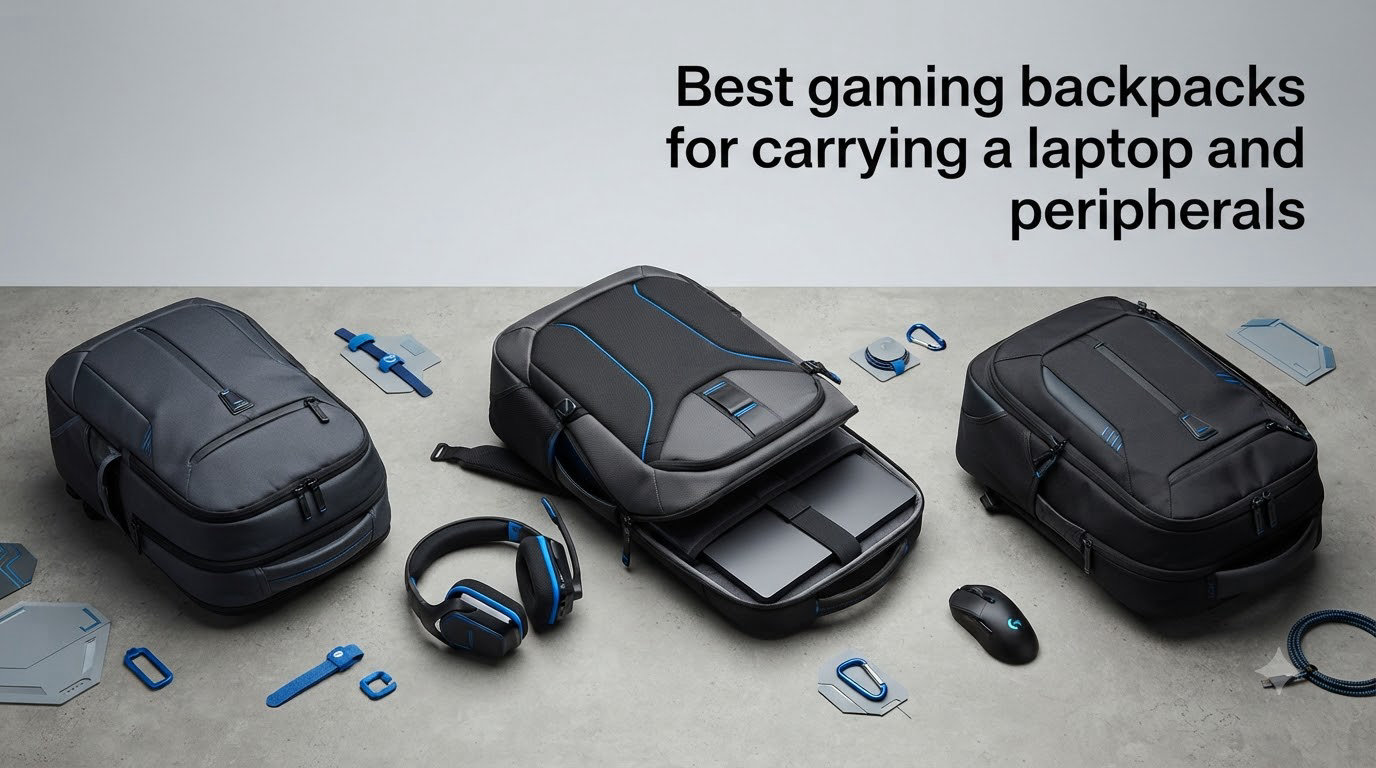Best gaming backpacks for carrying a laptop and peripherals