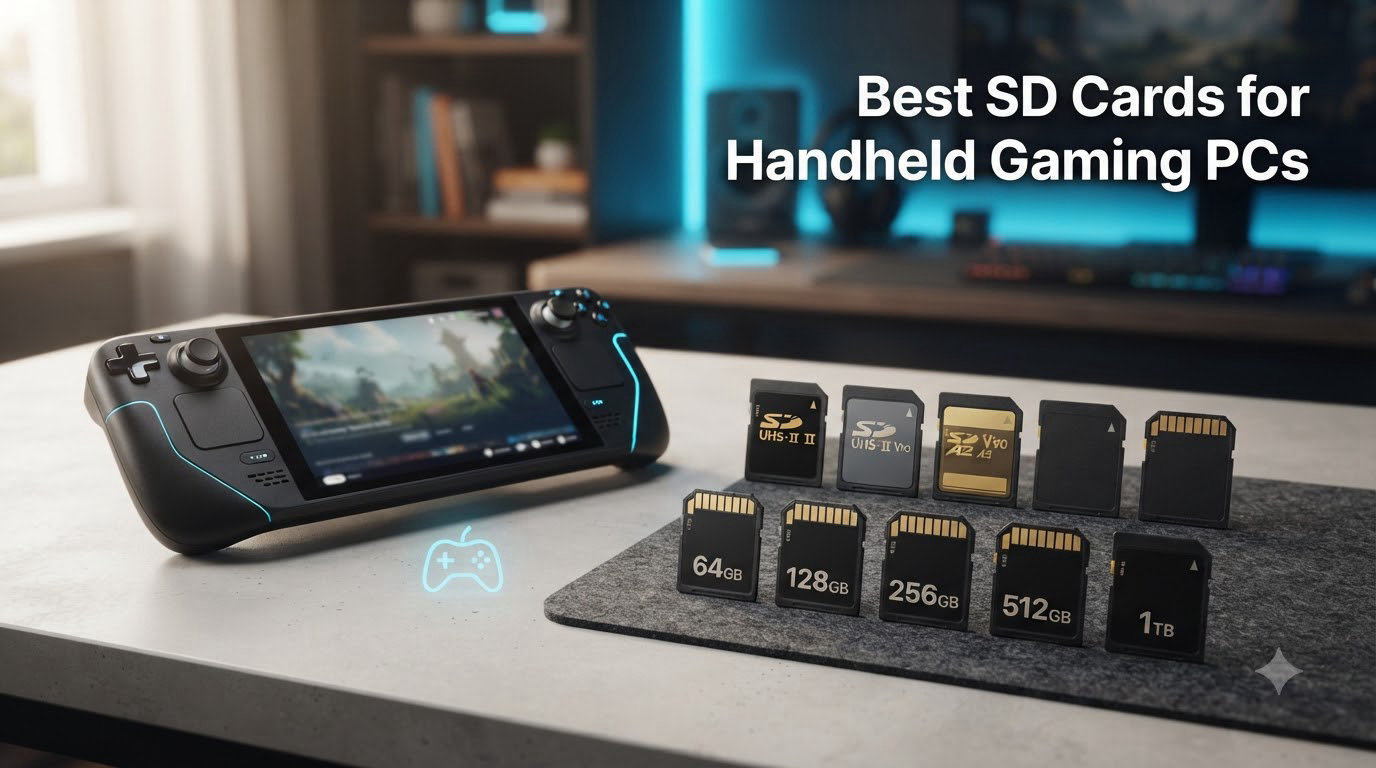 Best SD Cards for Handheld Gaming PCs