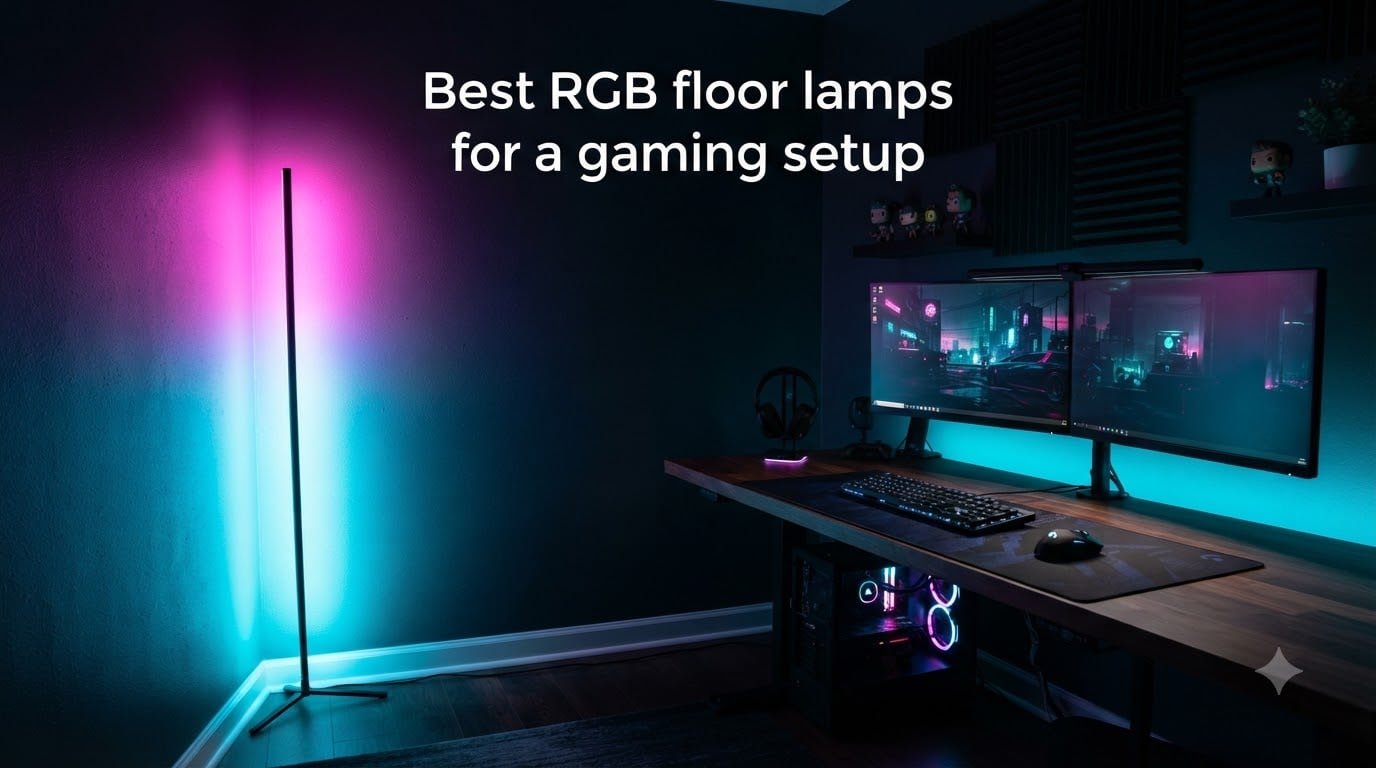 Best RGB floor lamps for a gaming setup