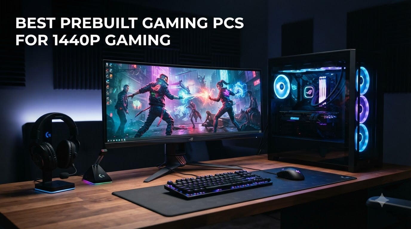 Best Prebuilt Gaming PCs for 1440p Gaming