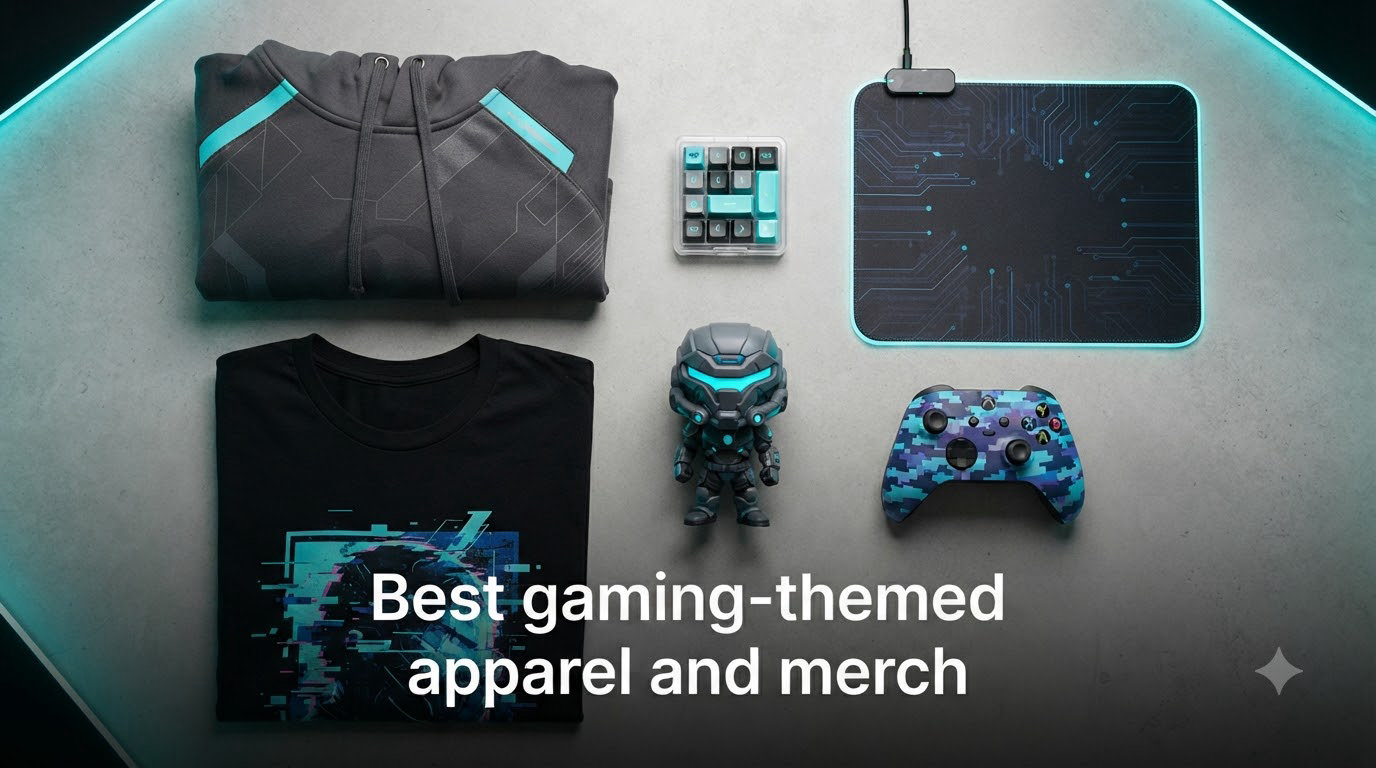 Best gaming-themed apparel and merch
