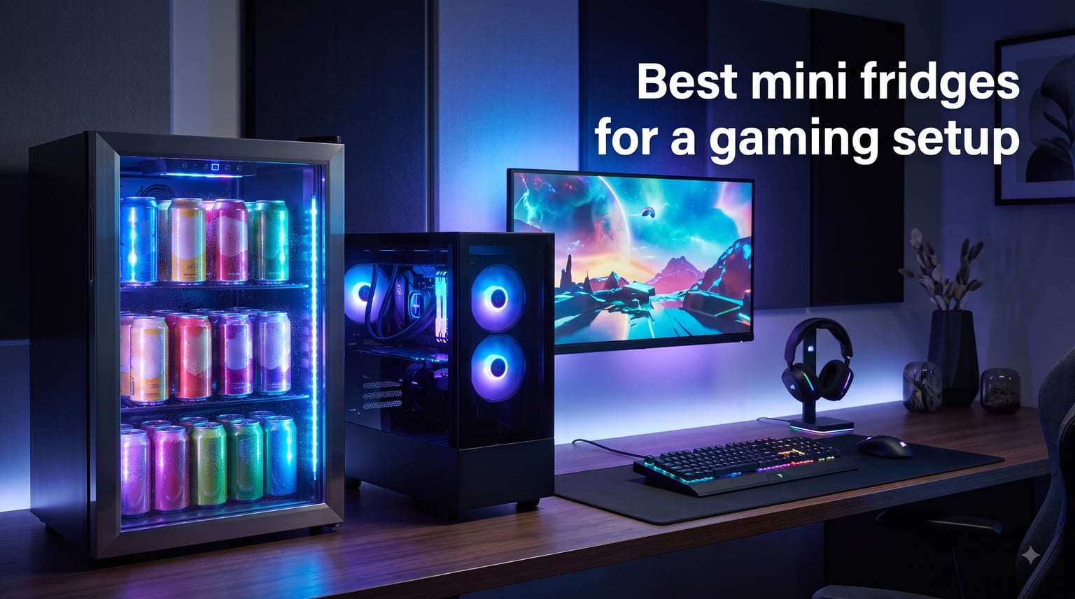 Best mini fridges for a gaming setup