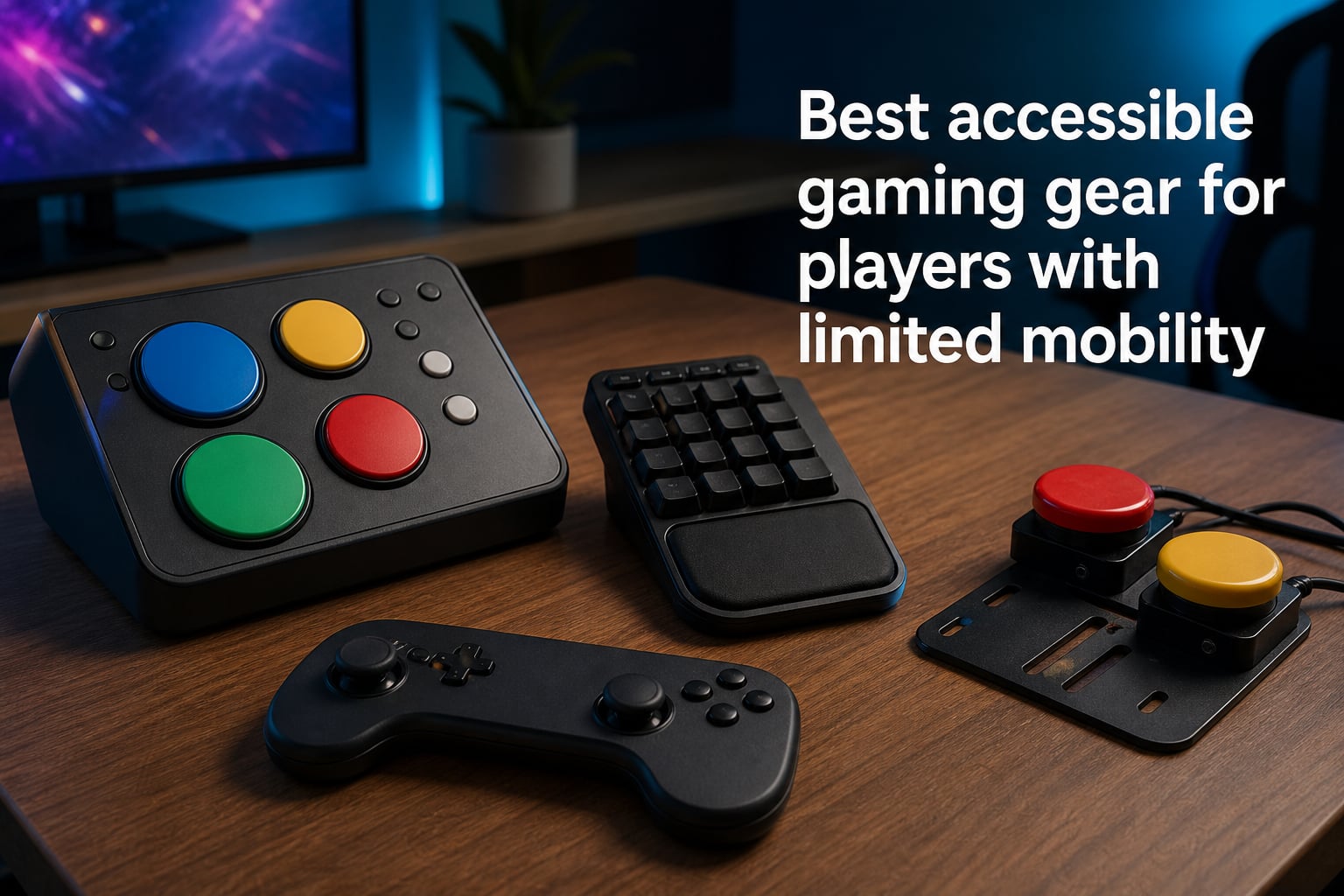 Best accessible gaming gear for players with limited mobility