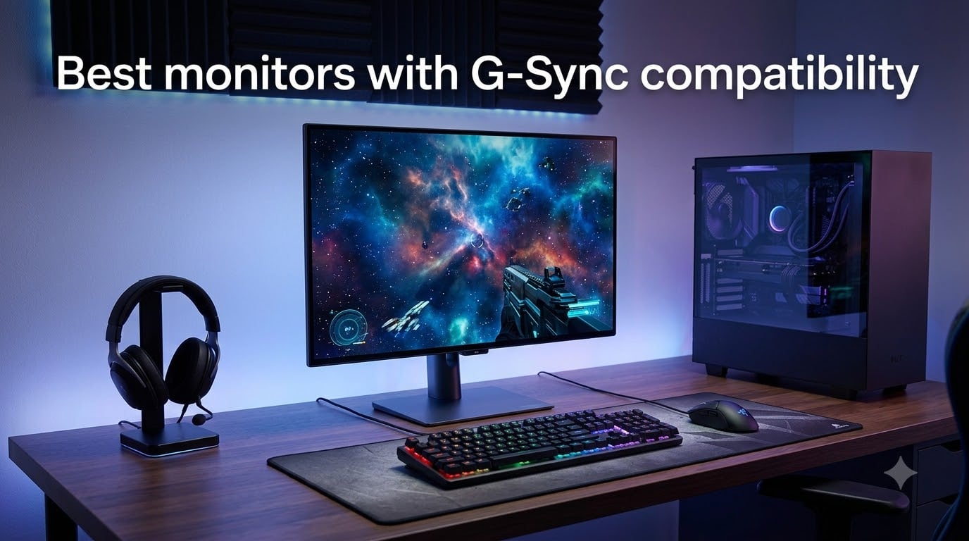 Best monitors with G-Sync compatibility