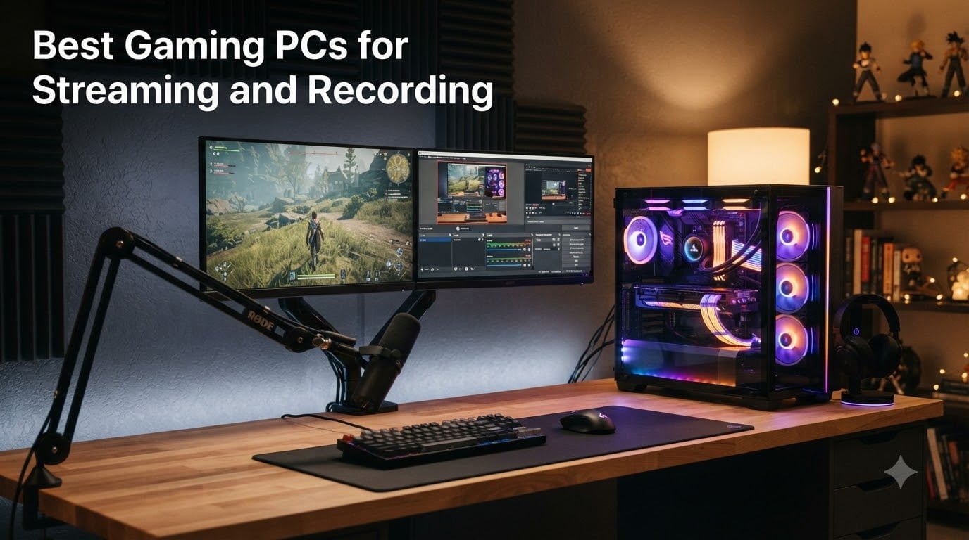 Best Gaming PCs for Streaming and Recording