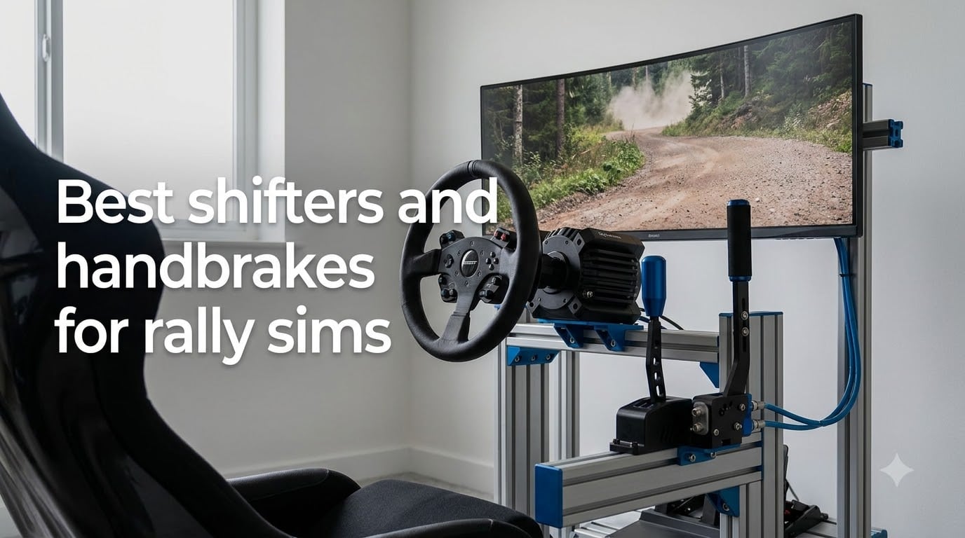 Best shifters and handbrakes for rally sims