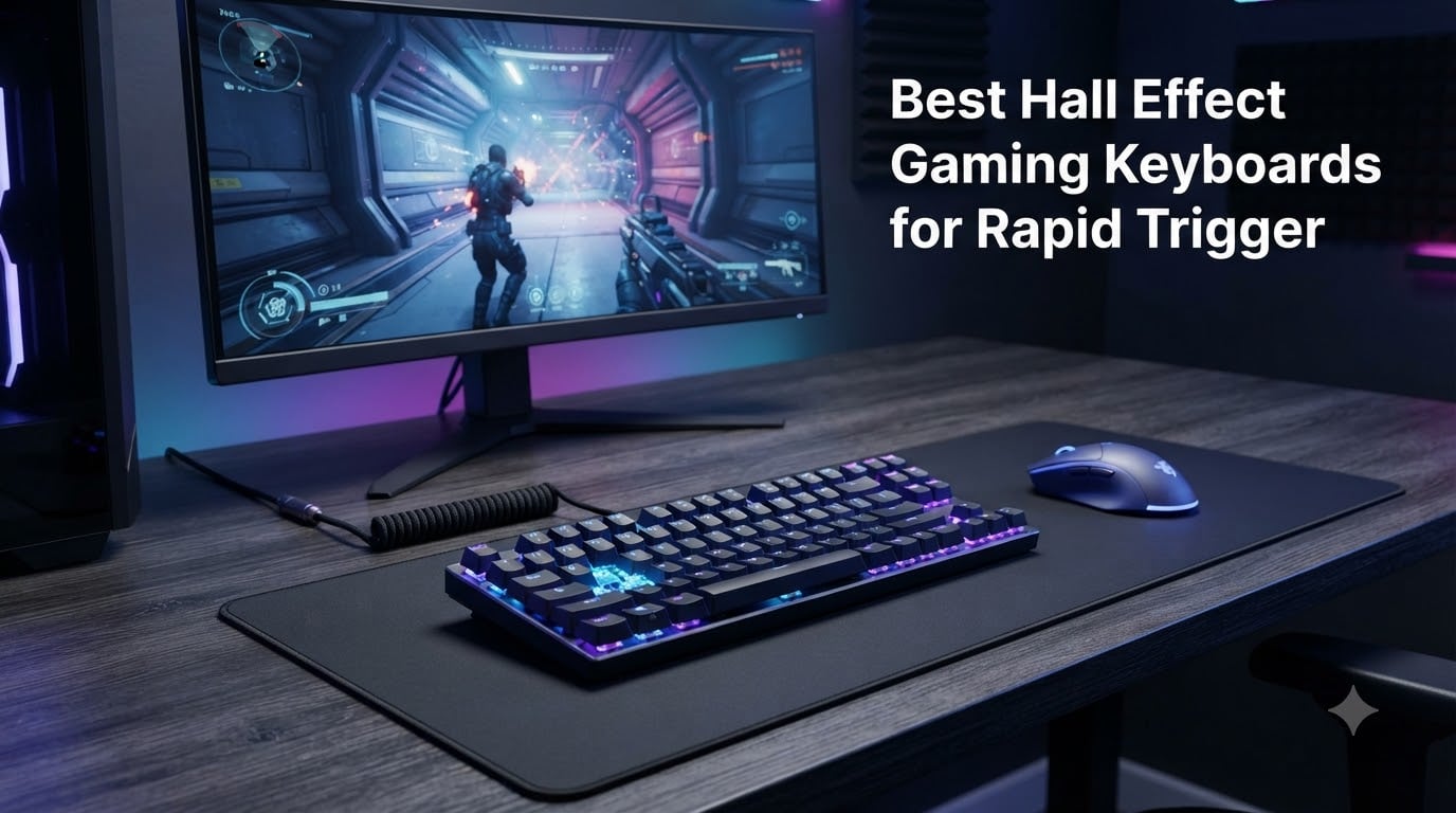 Best Hall Effect Gaming Keyboards for Rapid Trigger