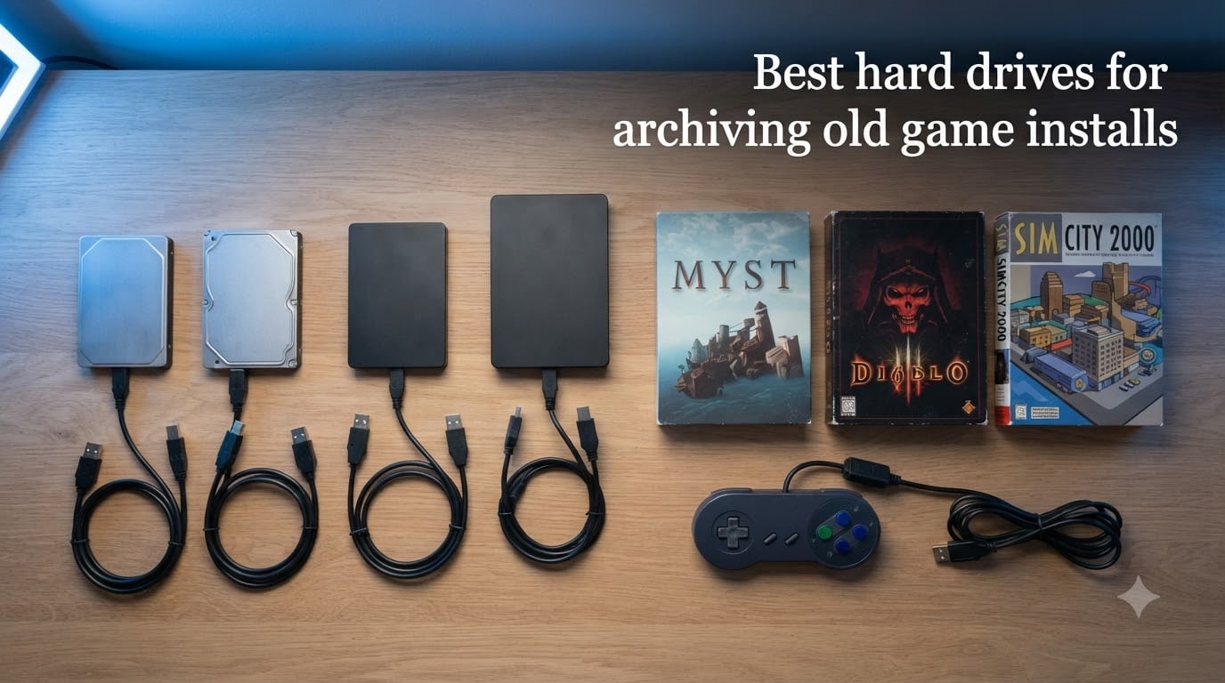 Best hard drives for archiving old game installs