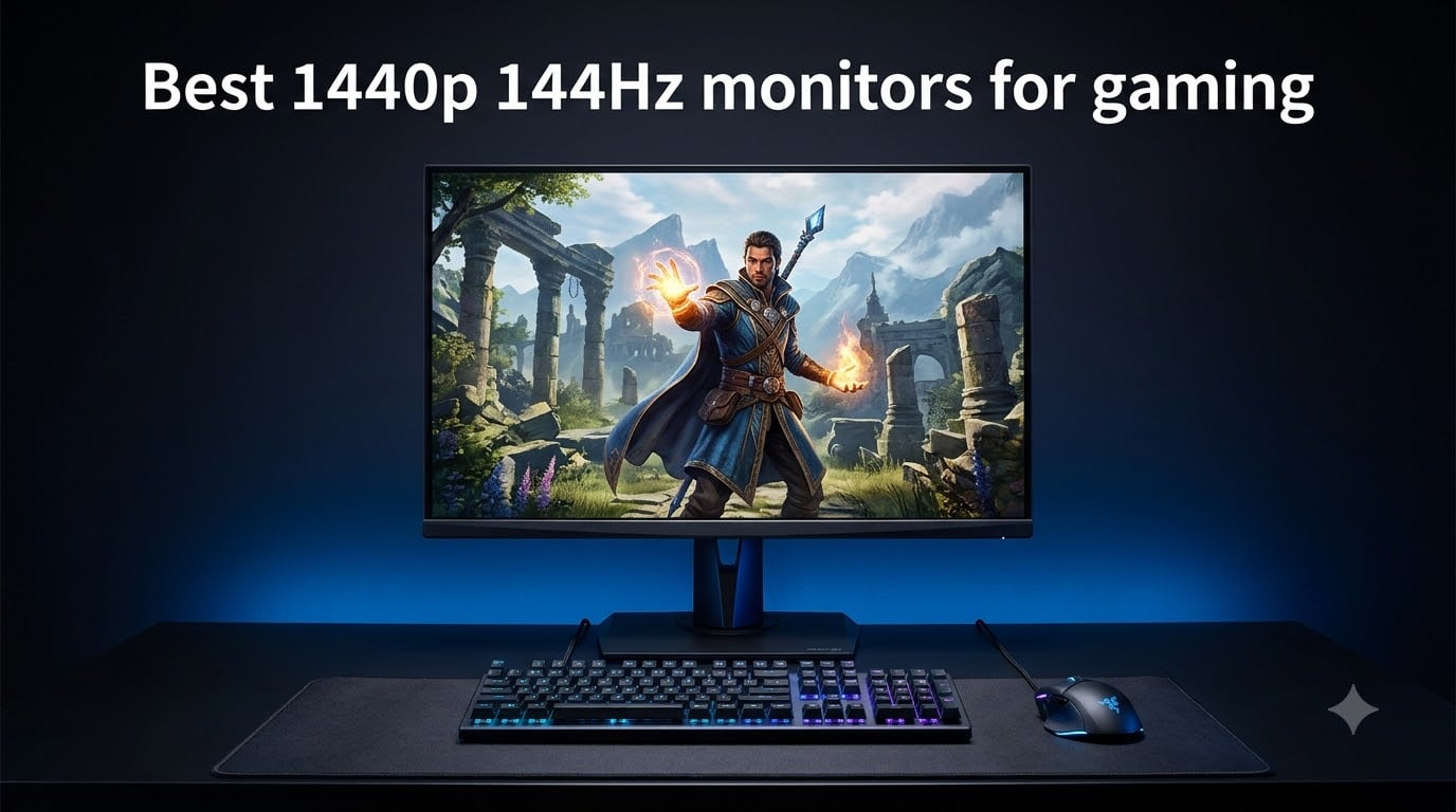 Best 1440p 144Hz monitors for gaming