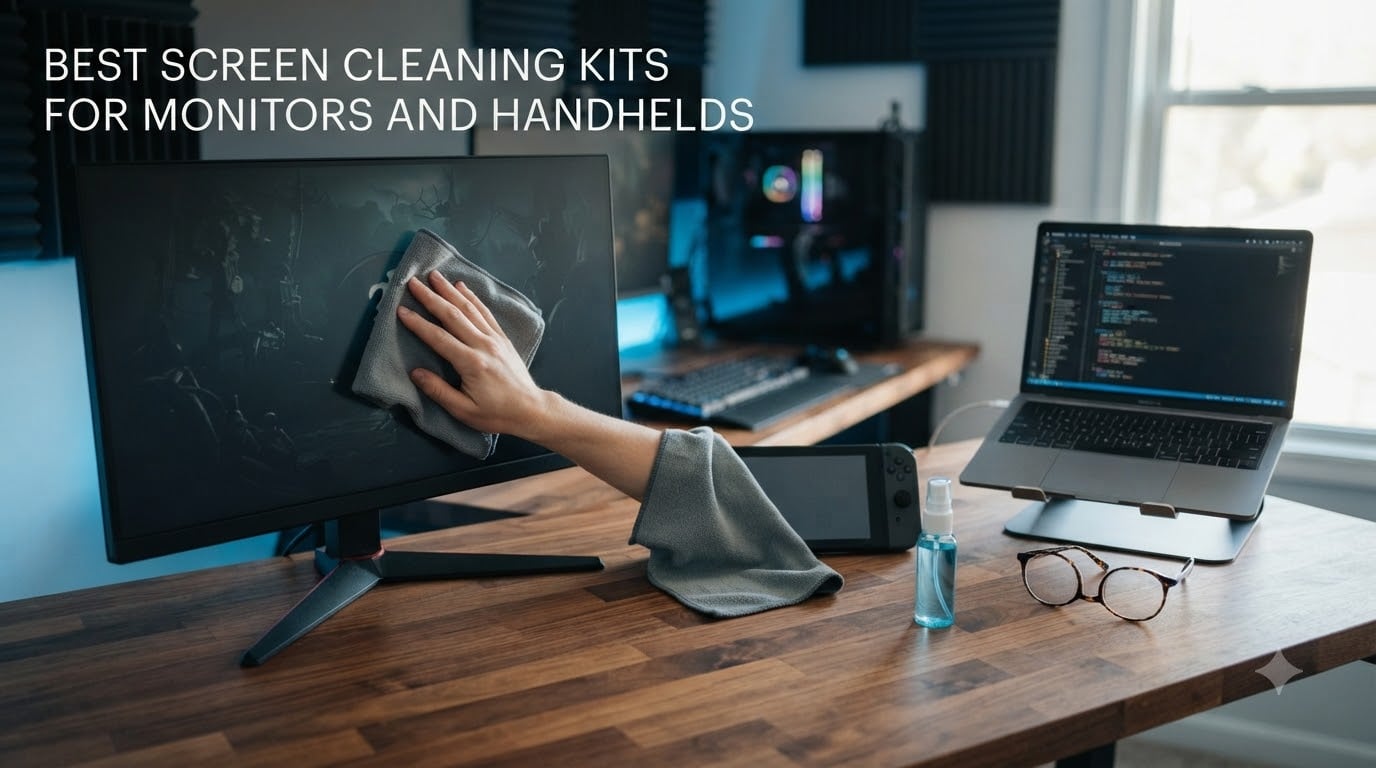 Best screen cleaning kits for monitors and handhelds