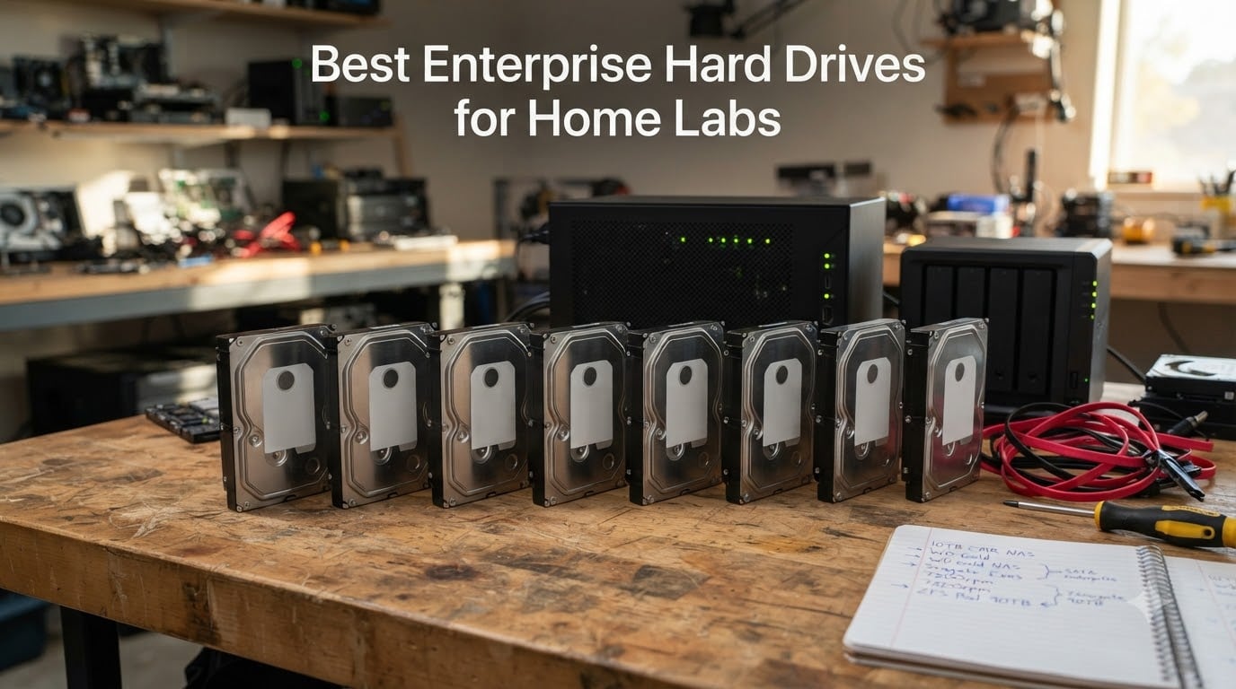 Best Enterprise Hard Drives for Home Labs