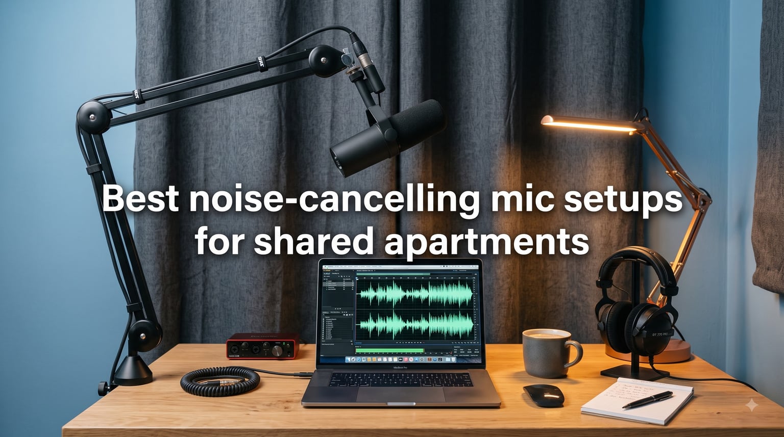Best noise-cancelling mic setups for shared apartments