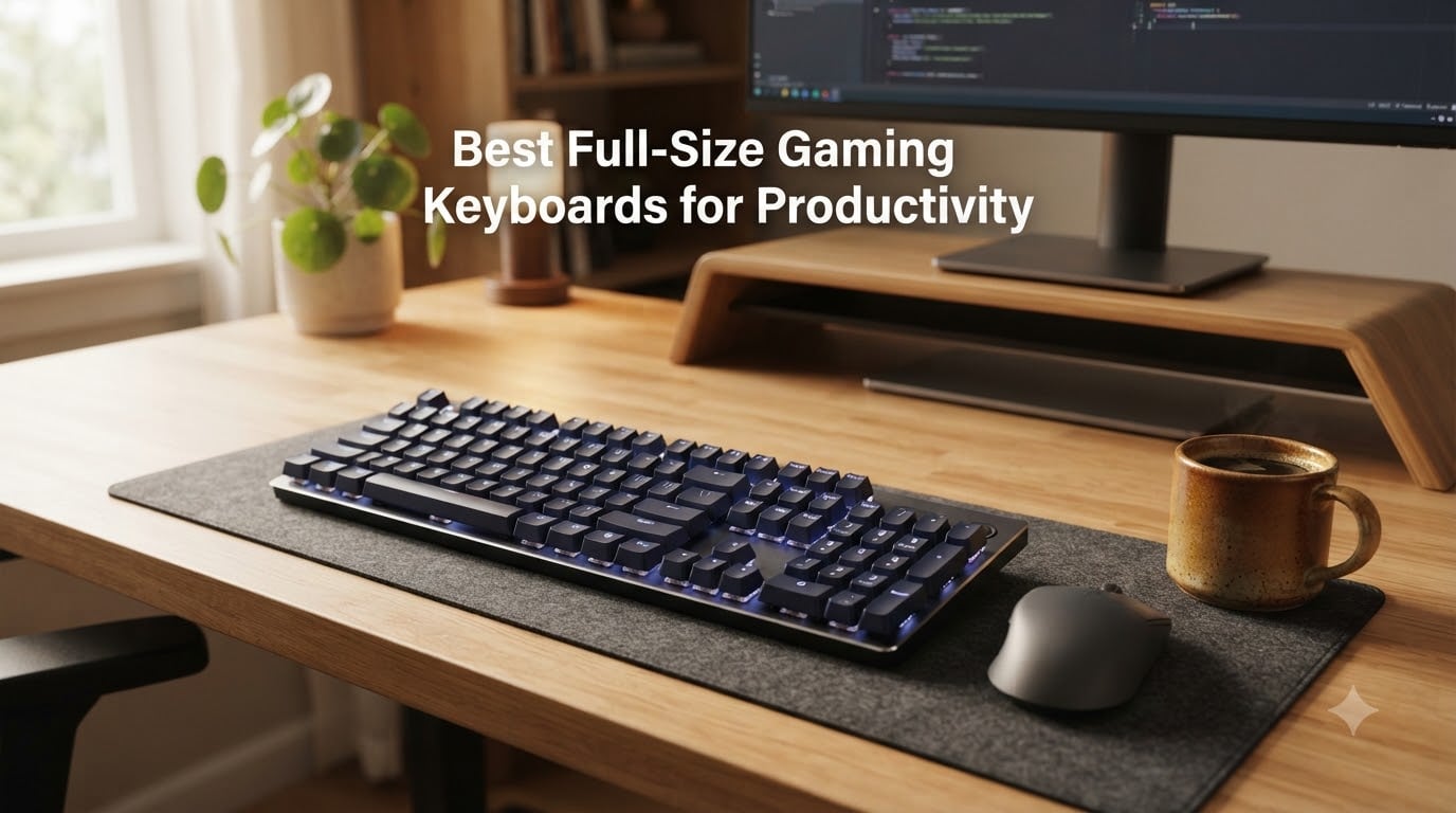 Best Full-Size Gaming Keyboards for Productivity