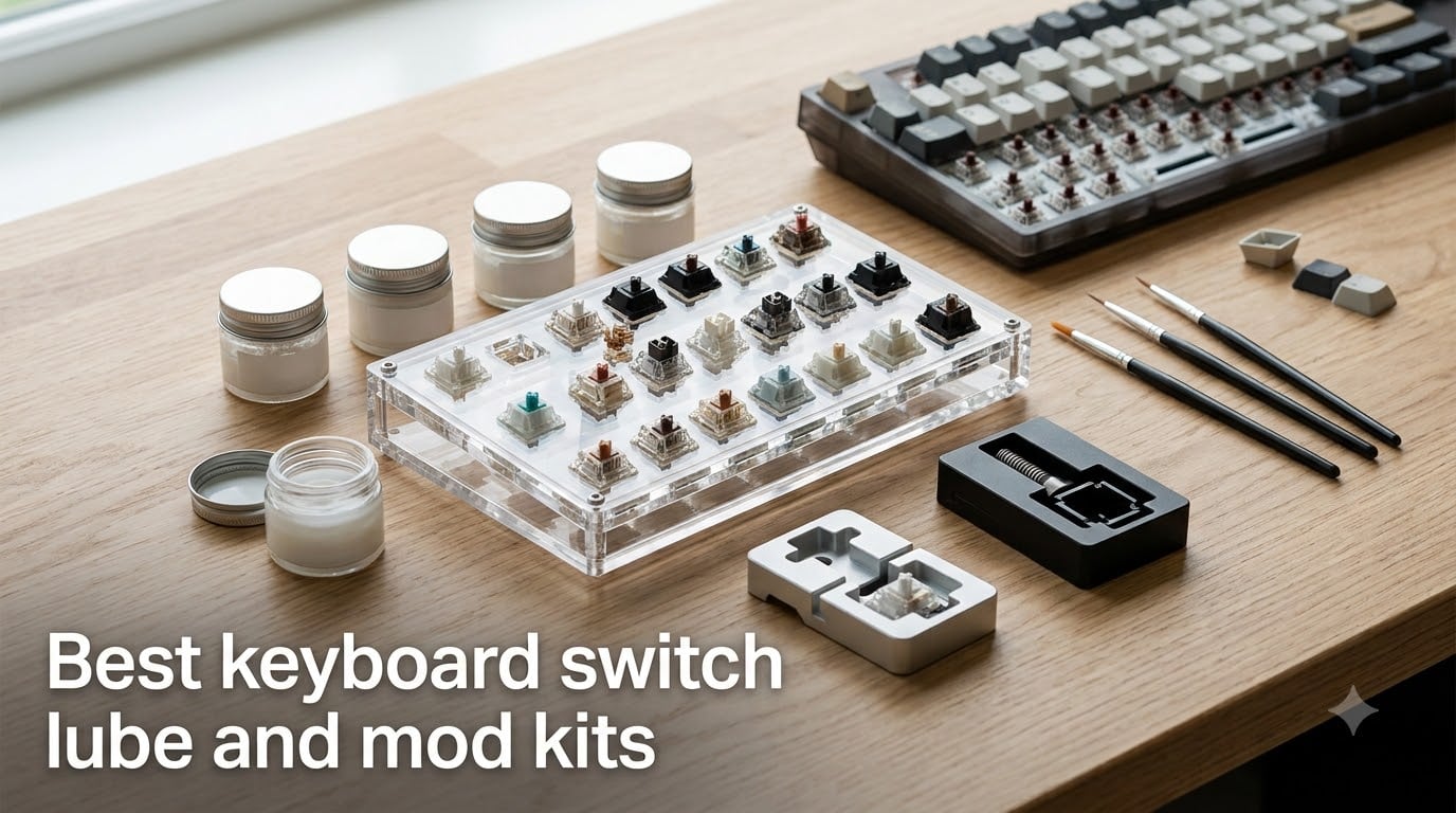 Best keyboard switch lube and mod kits