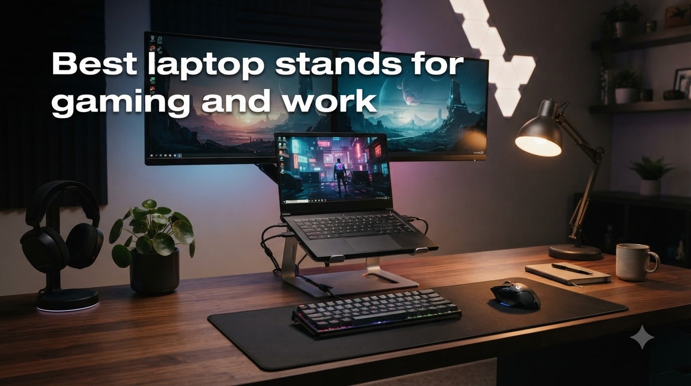 Best laptop stands for gaming and work