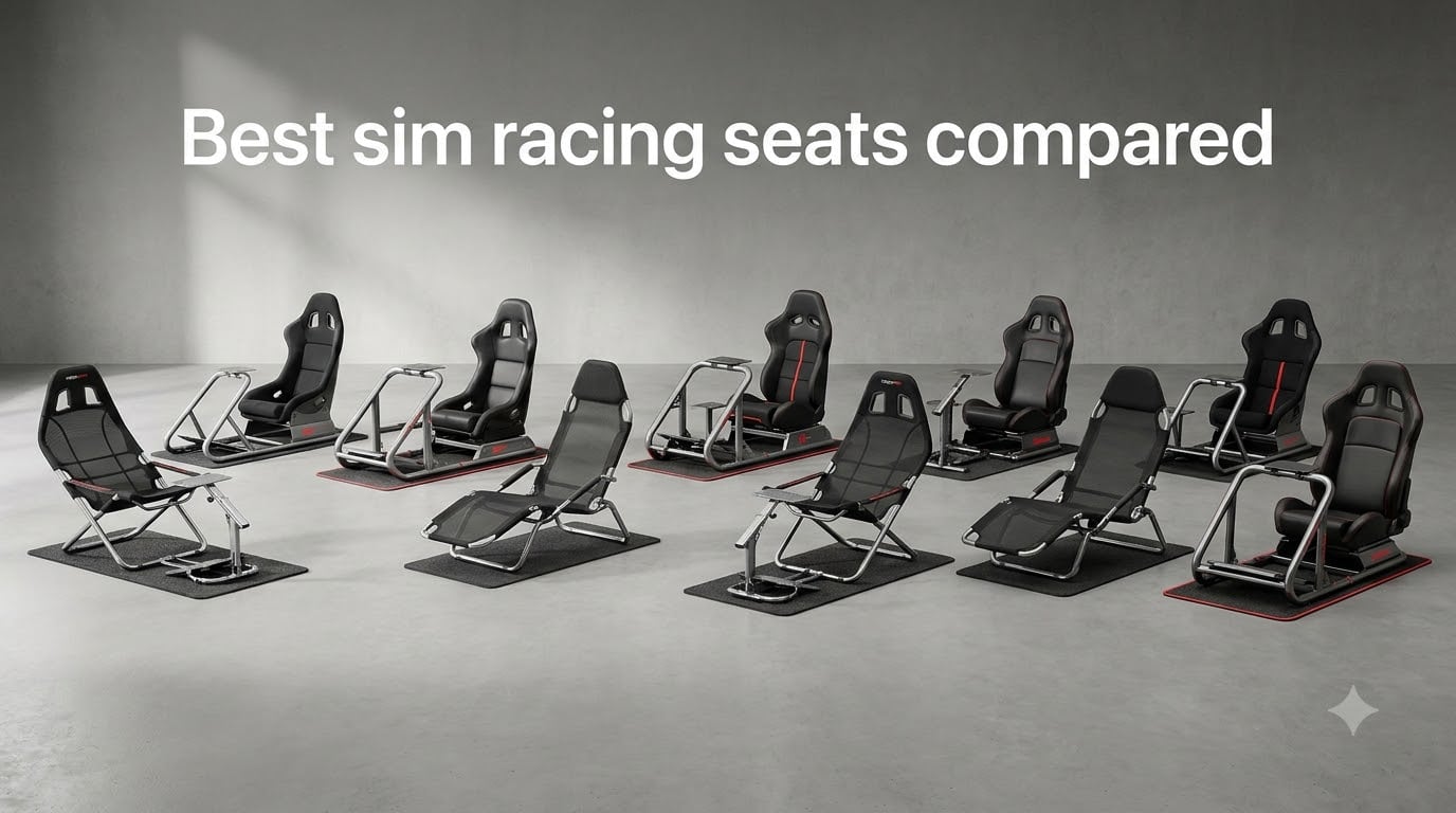 Best sim racing seats compared