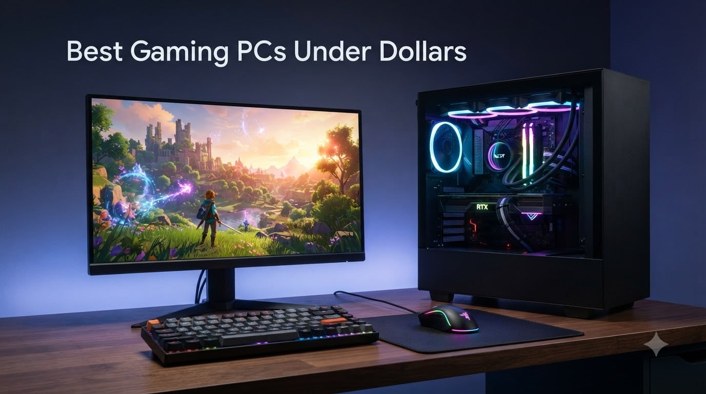 Best Gaming PCs Under 2000 Dollars