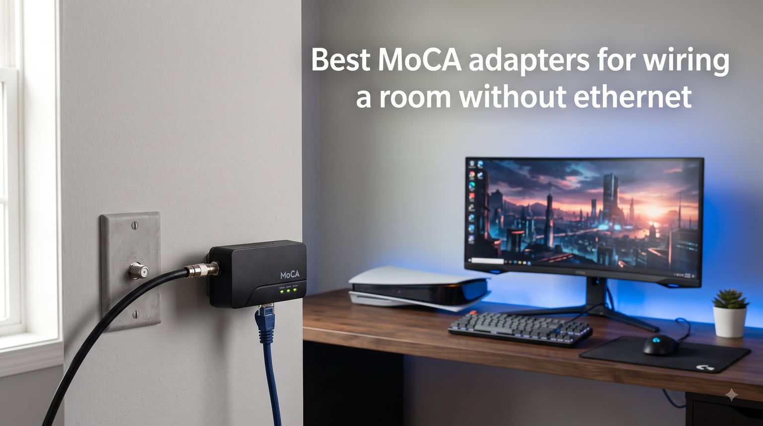 Best MoCA adapters for wiring a room without ethernet