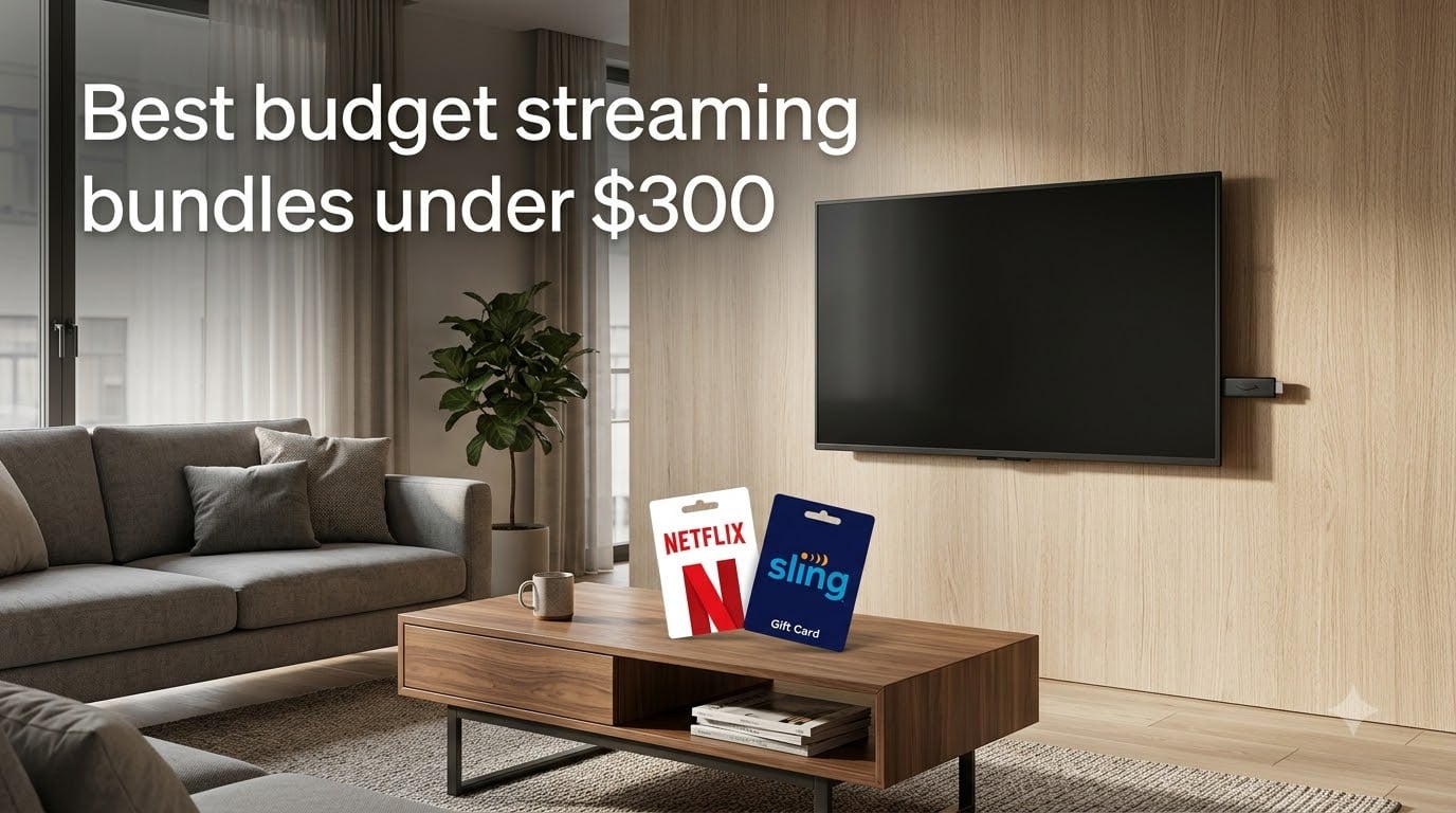 Best budget streaming bundles under $300
